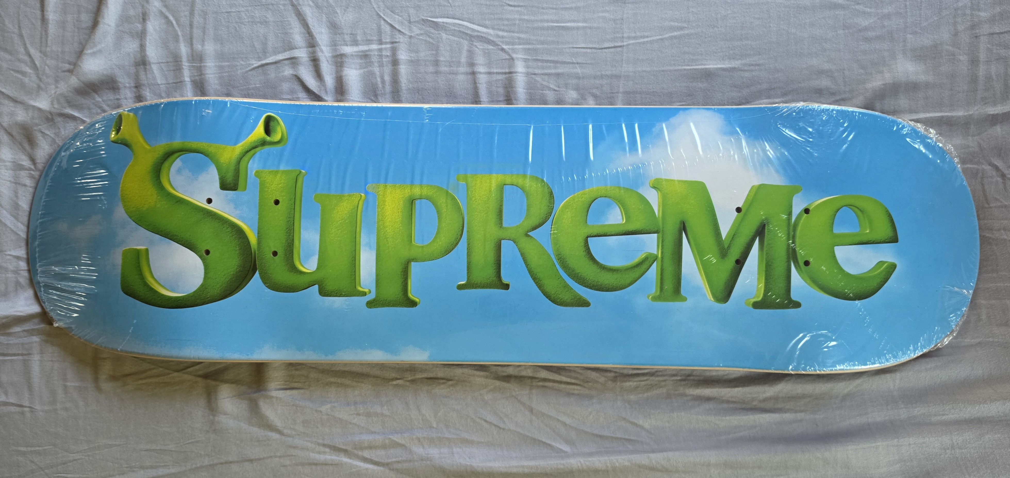 Supreme Supreme Shrek Skateboard Deck Blue Size ONE SIZE - 1 Thumbnail