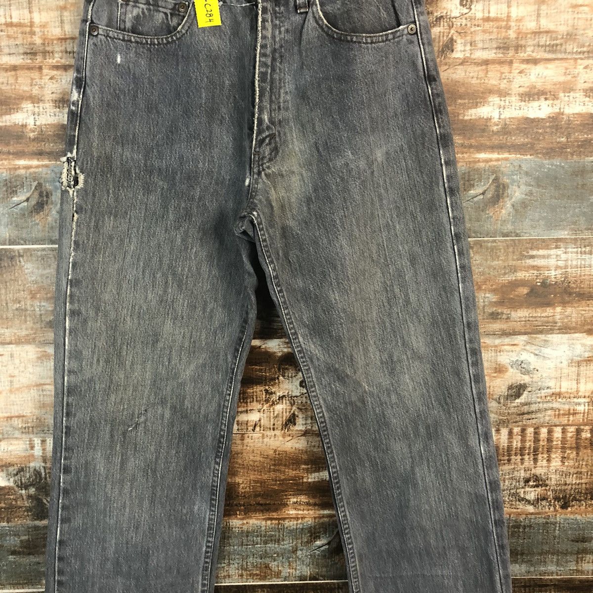 Levi's DLL Levis 503 vintage faded Gray Denim Pants #C284 Size US 30 / EU 46 - 5 Thumbnail