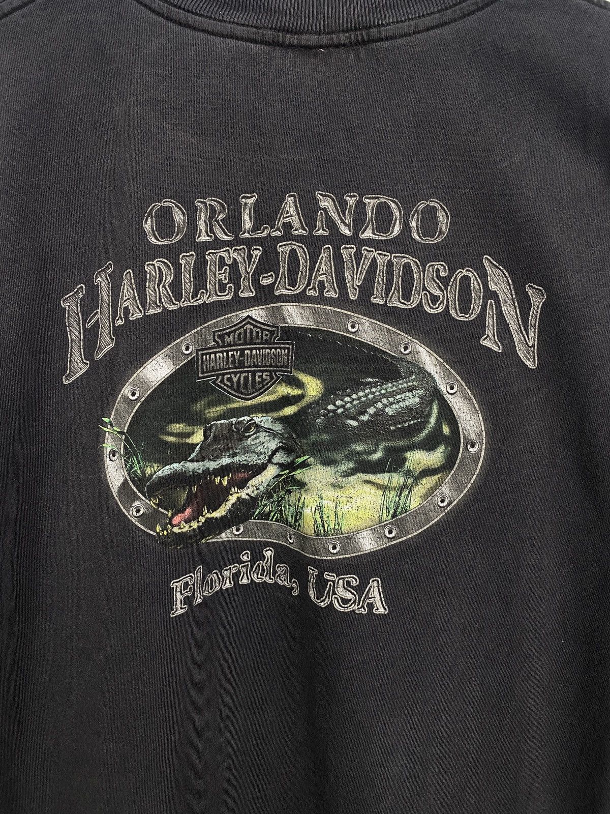Harley Davidson 🇺🇸 Vintage Y2K Harley Davidson Florida USA Choppers T-Shirt Size US XL / EU 56 / 4 - 5 Thumbnail