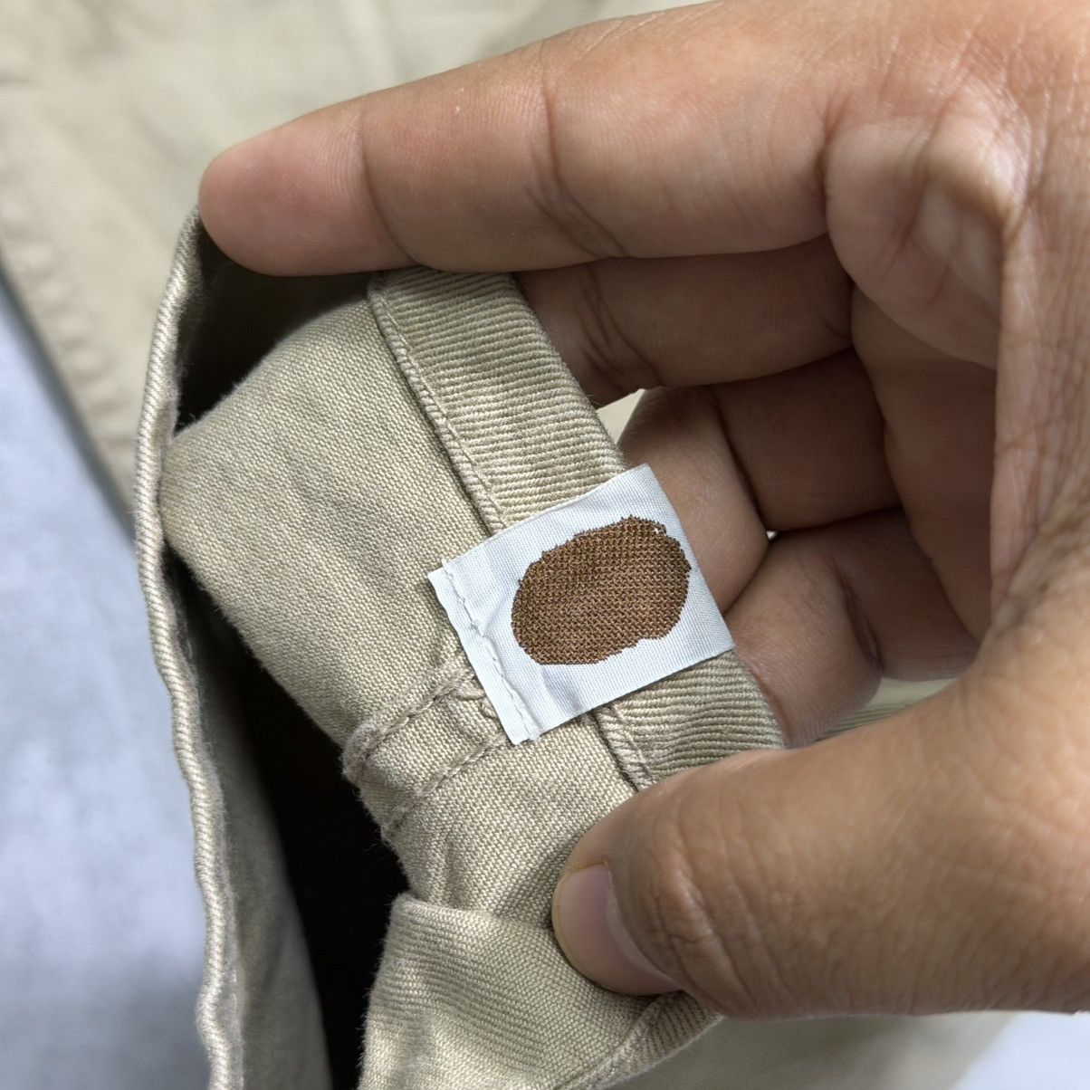 Bape BAPE Vintage Script Logo Chino Pants - Khaki/Tan - Size M Size US 31 - 15 Thumbnail
