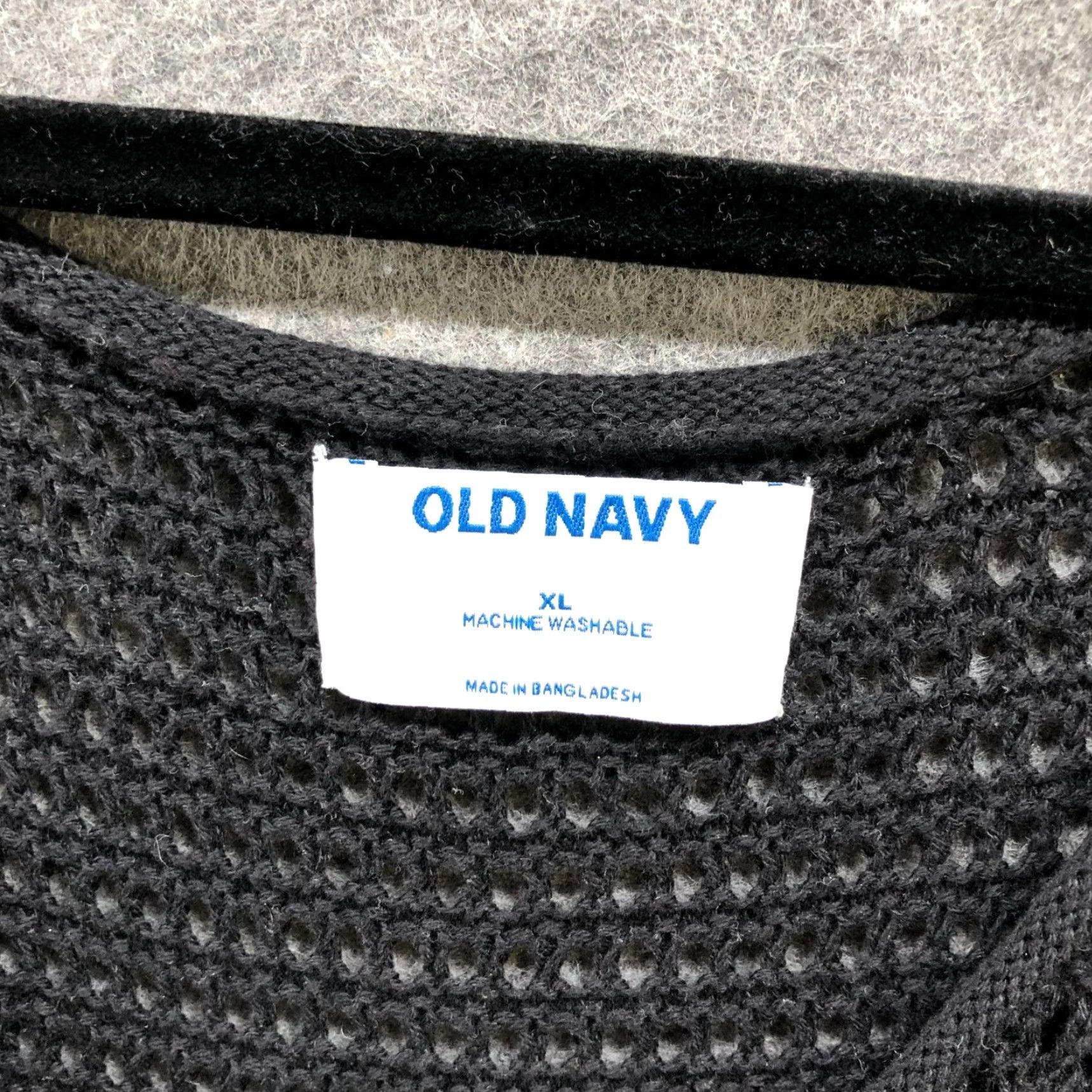 Old Navy Old Navy Open Knit Cover Up Maxi Dress XL Black Sleeveless V-Neck Swim Size XL / US 12-14 / IT 48-50 - 6 Thumbnail