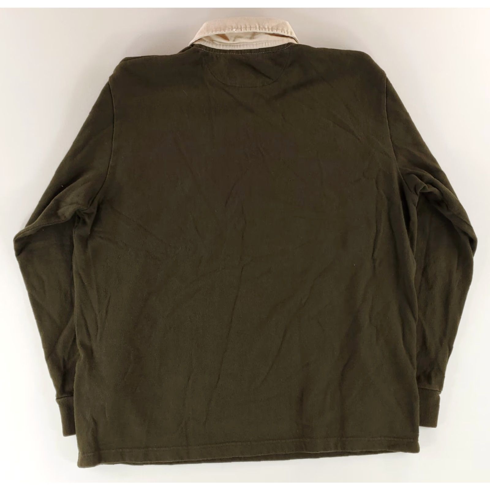 Abercrombie & Fitch Abercrombie & Fitch Rugby Shirt Green 1892 Long Sleeve Mens XL Size US XL / EU 56 / 4 - 4 Thumbnail