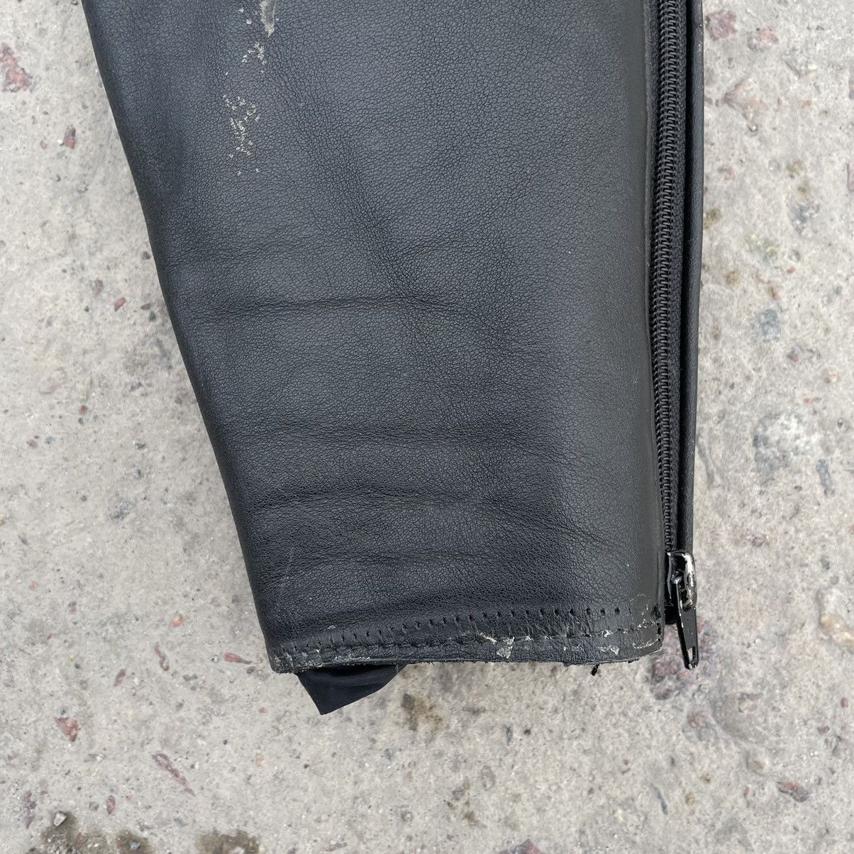 Other Vintage Moto Leather Pants Size 48 Y2K 90s USA Japanese Size US 29 - 4 Thumbnail