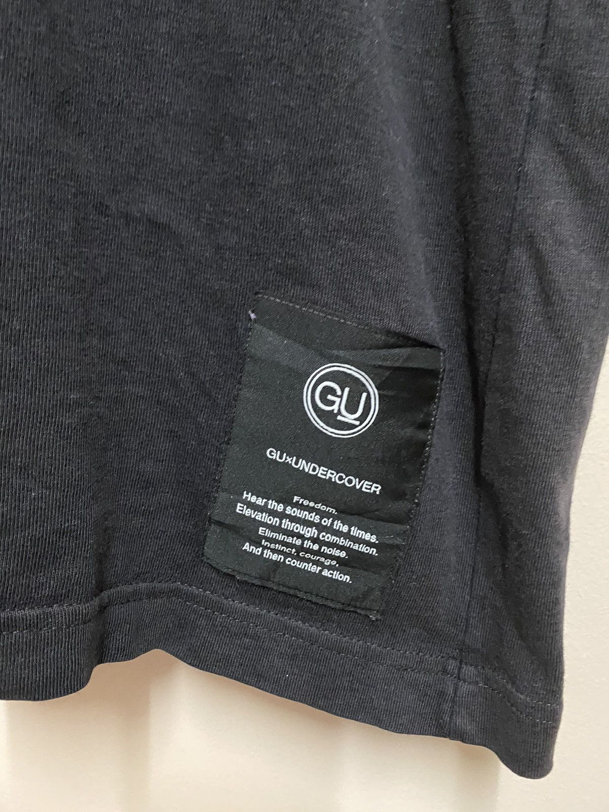 Japanese Brand × Undercover Gu x Undercover mickey mouse logo t shirt Size US L / EU 52-54 / 3 - 4 Thumbnail