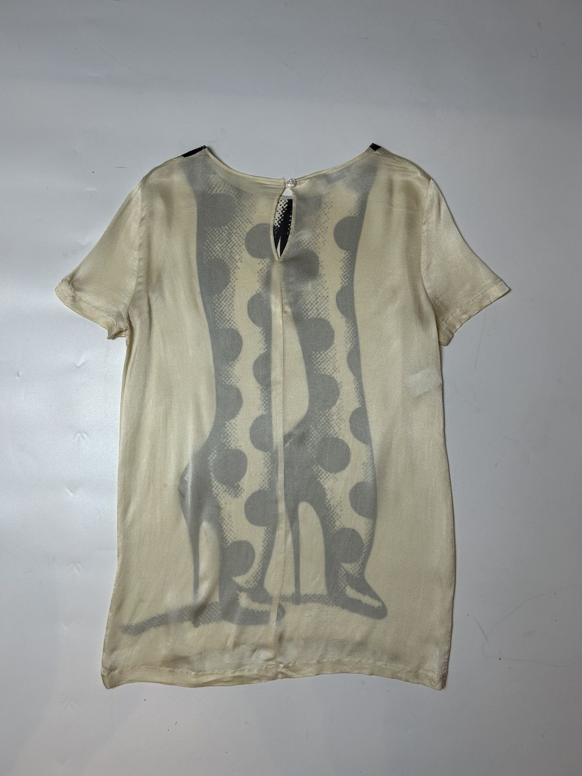 Designer × Moschino × Vintage MOSCHINO SILK SLEEVELESS TOP Size M / US 6-8 / IT 42-44 - 3 Thumbnail