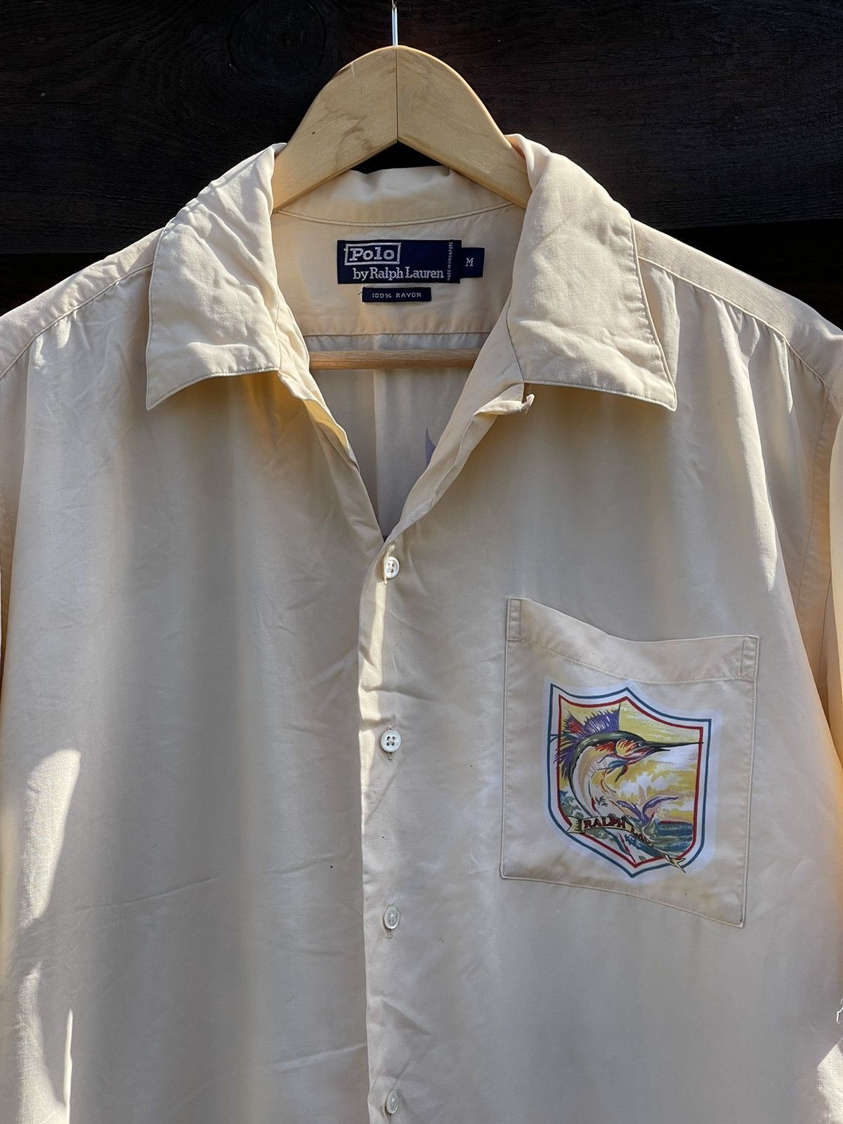 Polo Ralph Lauren 90’s Ralph Lauren Fishing vintage rayon shirt big logo Size US M / EU 48-50 / 2 - 8 Thumbnail