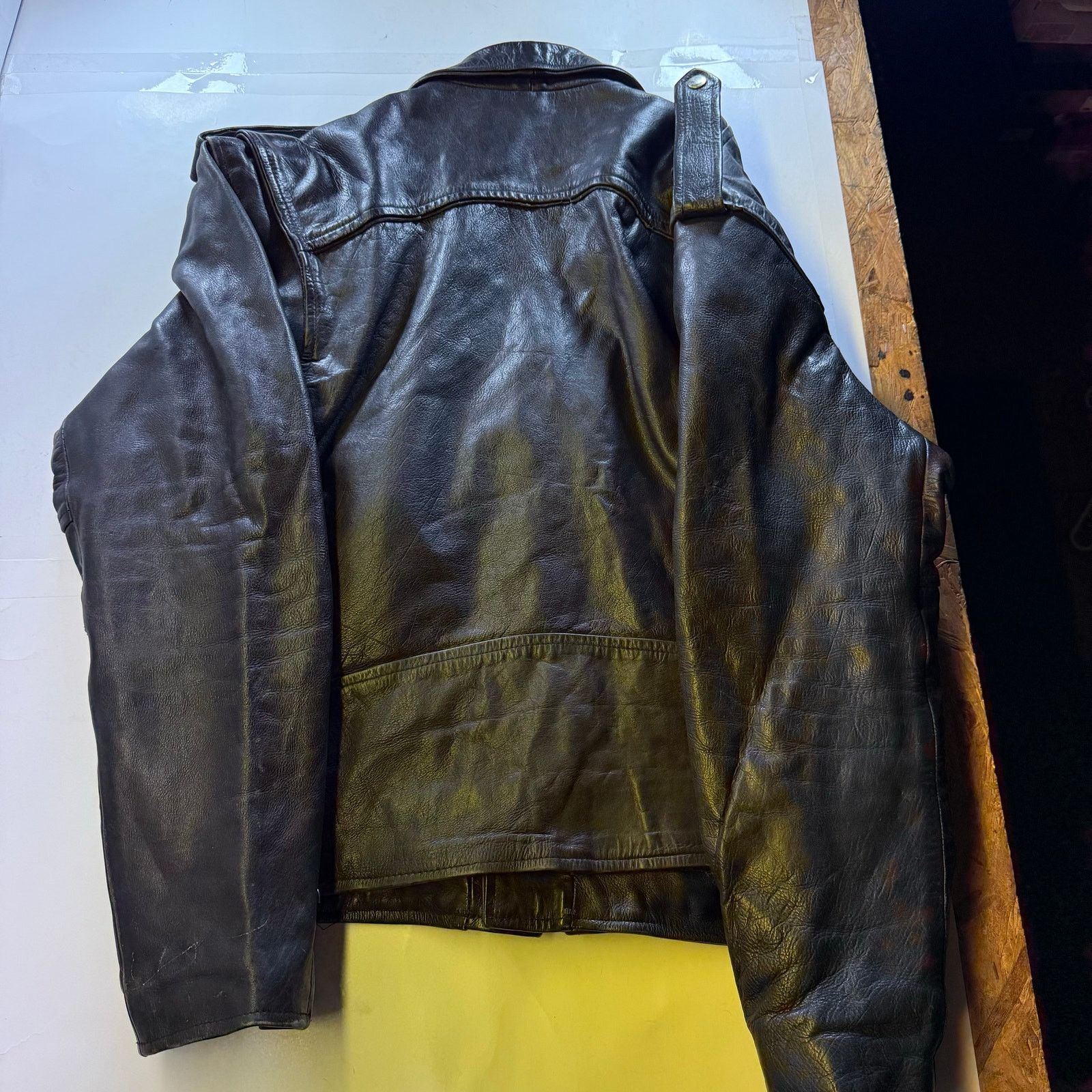 Other Vanguard Jacket Adult 44 Black Leather Motorcycle Size US XXS / EU 40 - 11 Thumbnail