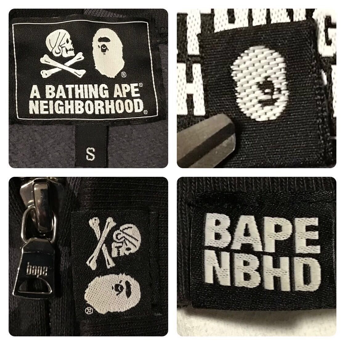 Bape × Neighborhood BAPE × NEIGHBORHOOD Shark full zip hoodie a bathing ape NBHD Size US S / EU 44-46 / 1 - 8 Thumbnail