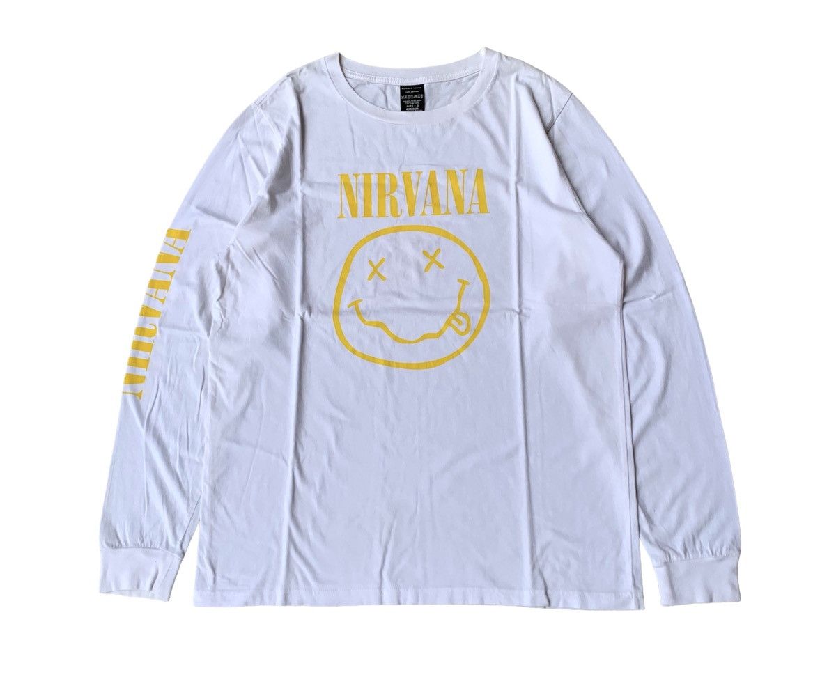 Number (N)ine × Takahiromiyashita The Soloist. Number (N)ine x Nirvana Smile Longsleeve Size US L / EU 52-54 / 3 - 1 Thumbnail