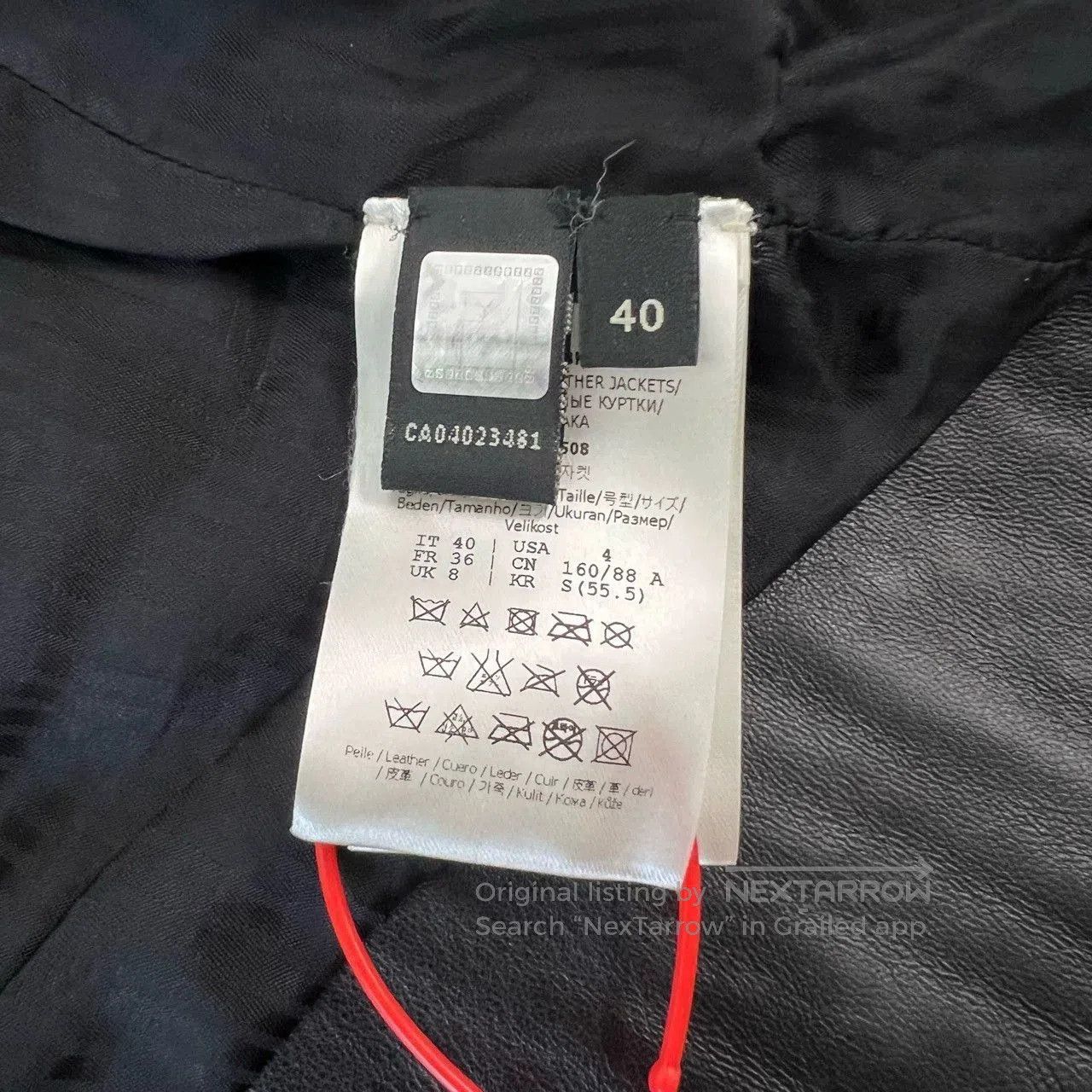 Fendi unique fendi studded leather biker jacket. Size US M / EU 48-50 / 2 - 6 Thumbnail