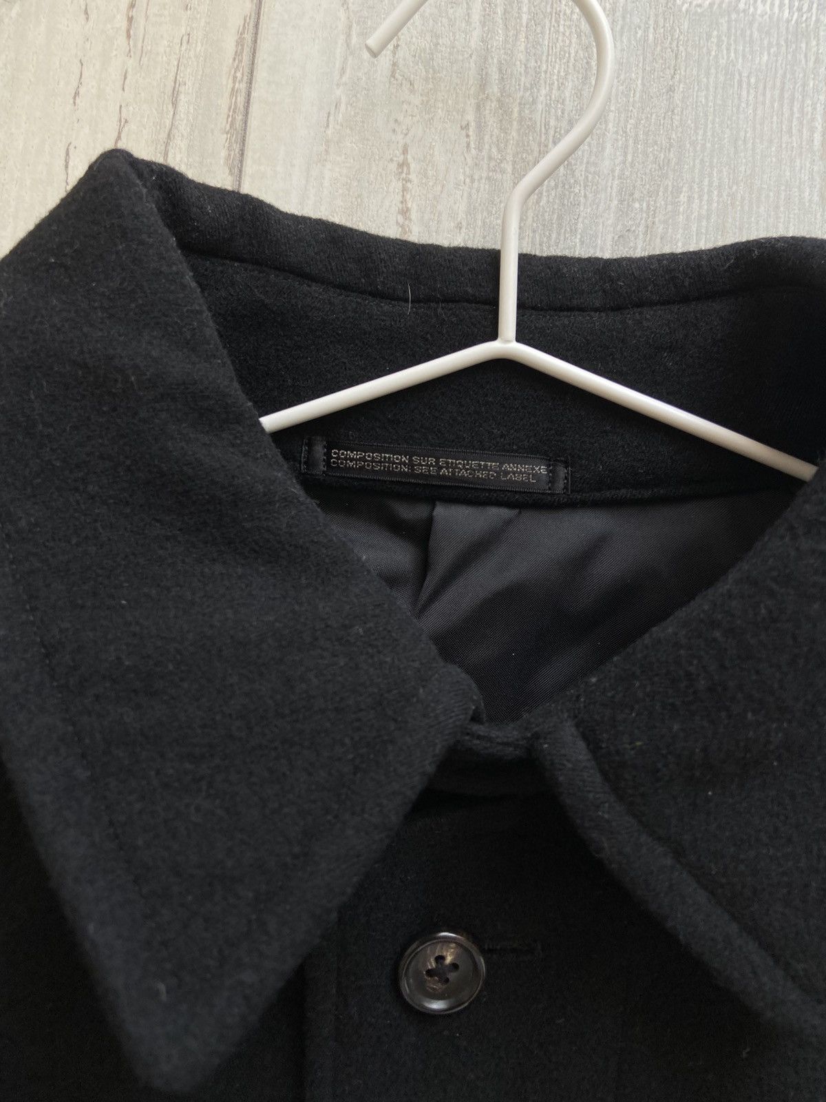 Yohji Yamamoto Yohji Yamamoto Archive Wool Coat Size US L / EU 52-54 / 3 - 8 Thumbnail
