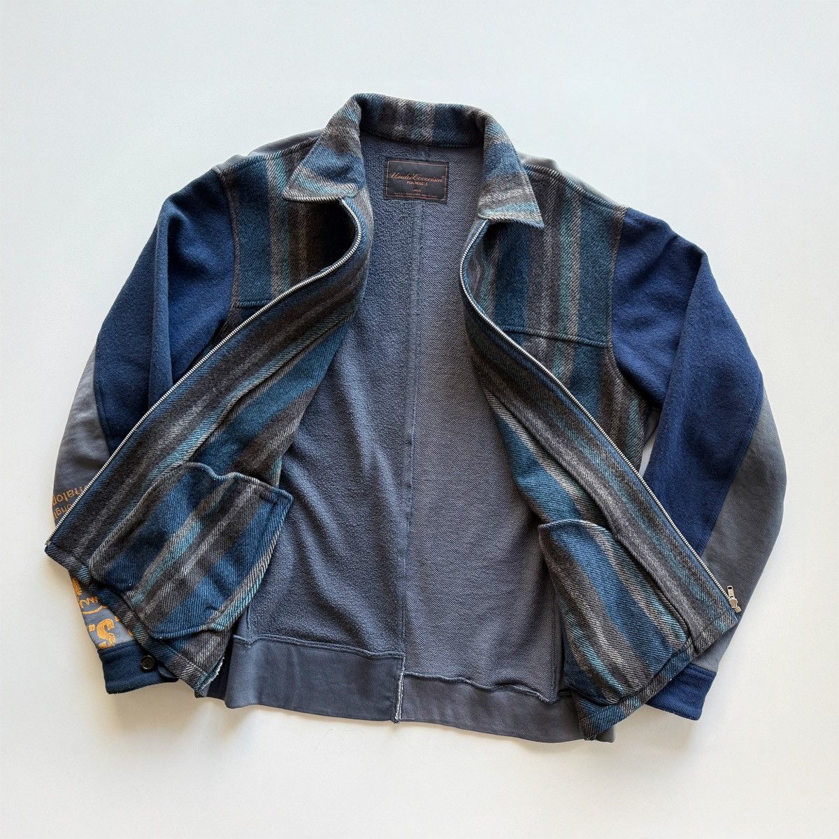 Undercover AW03 Paper Doll Hybrid Reconstructed Wool Jacket Size US L / EU 52-54 / 3 - 4 Thumbnail