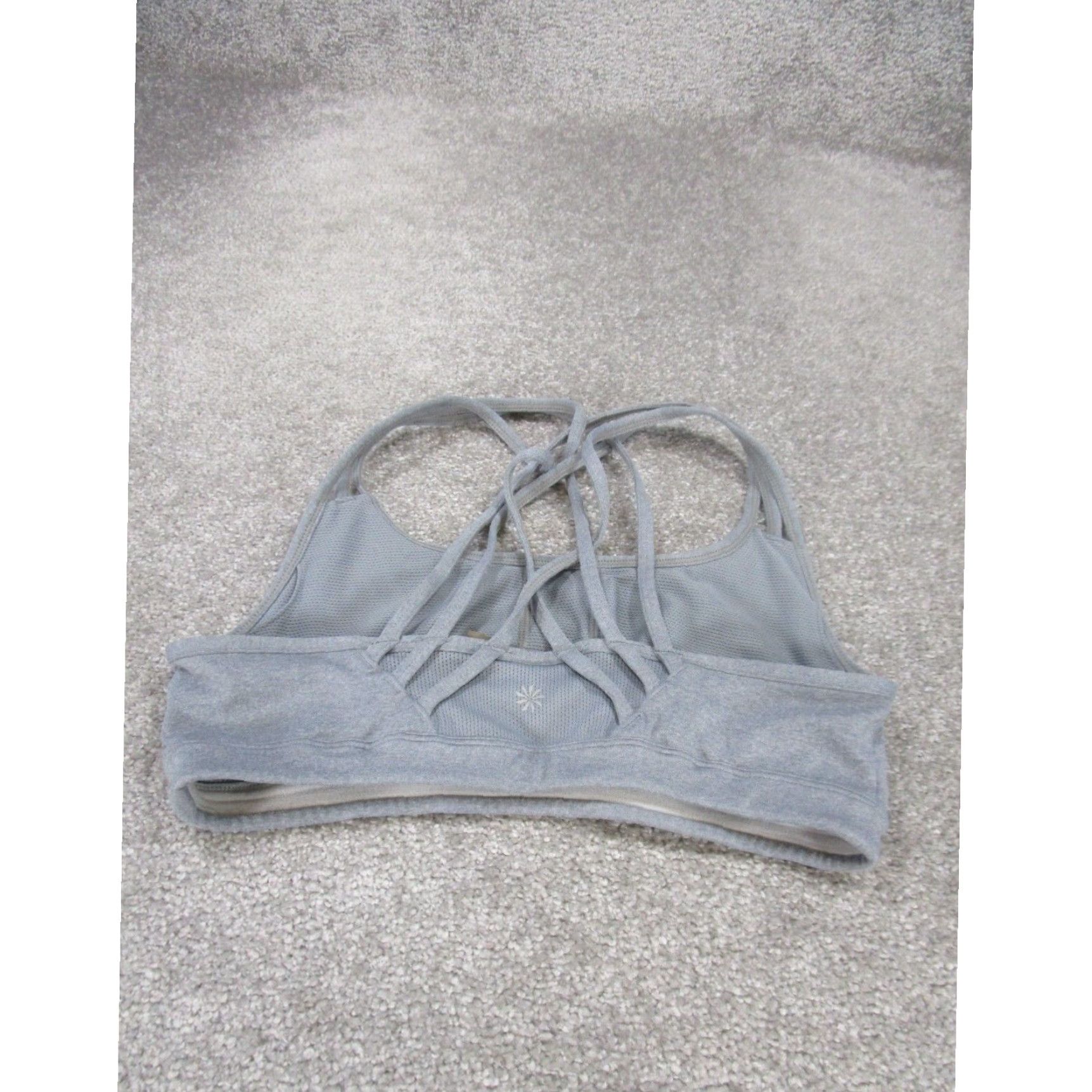 Athleta Athleta Sports Bra Womens Small Extra Large / XL Gray Size ONE SIZE - 3 Thumbnail