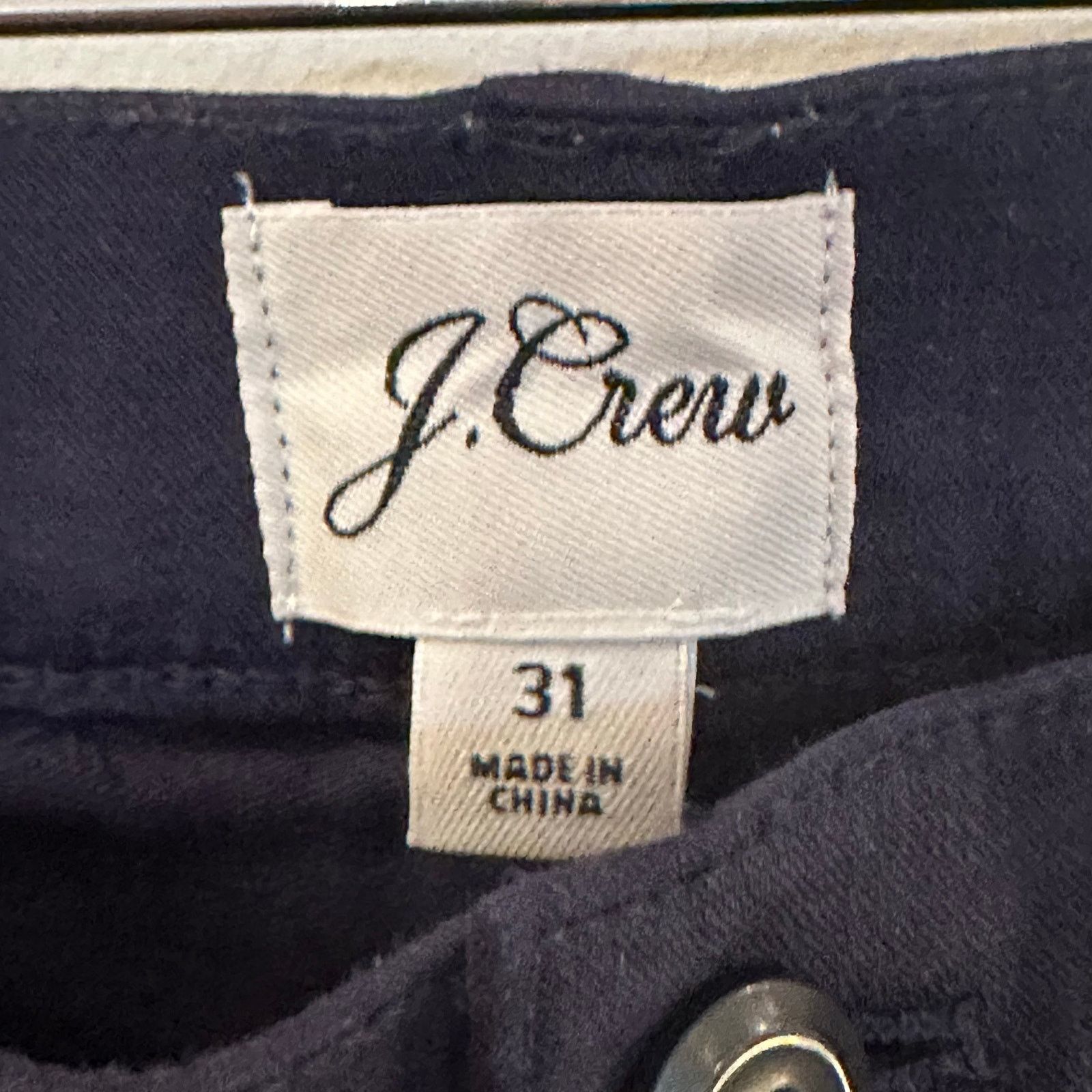 J.Crew Women's J. Crew High Rise Skinny Cargo Pants sz 31 Size 31" - 4 Thumbnail