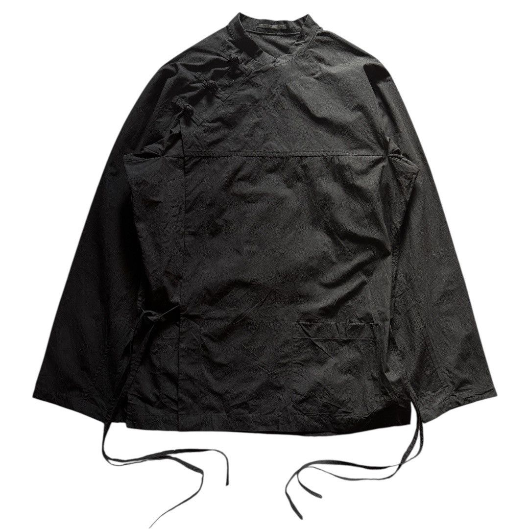 Yohji Yamamoto Yohji Yamamoto Pour Homme Black Jiaoling Shan Collar Jacket Size US L / EU 52-54 / 3 - 1 Thumbnail