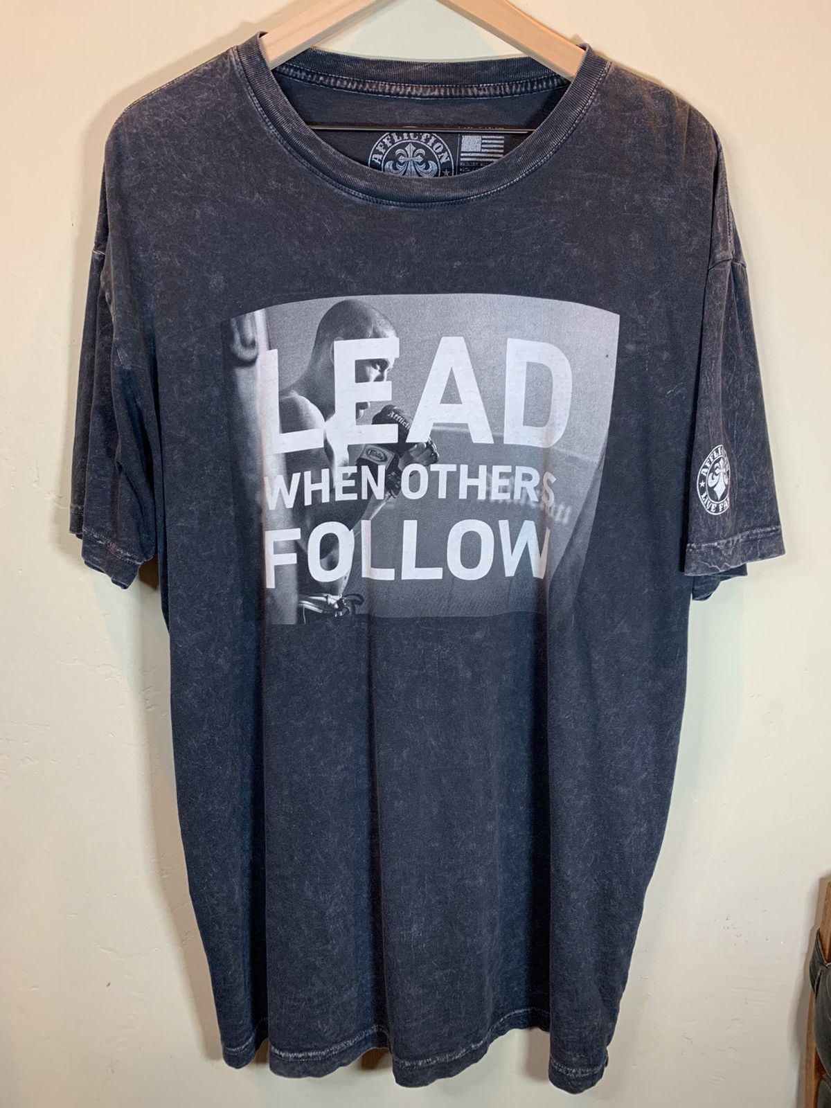 Affliction × Designer × Vintage *RARE* Affliction Definition Lead When Others Follow Shirt Size US XXL / EU 58 / 5 - 1 Thumbnail