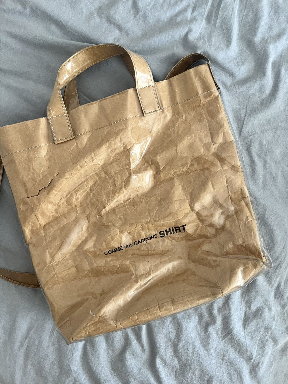 Comme Des Garcons Paper Bag | Grailed