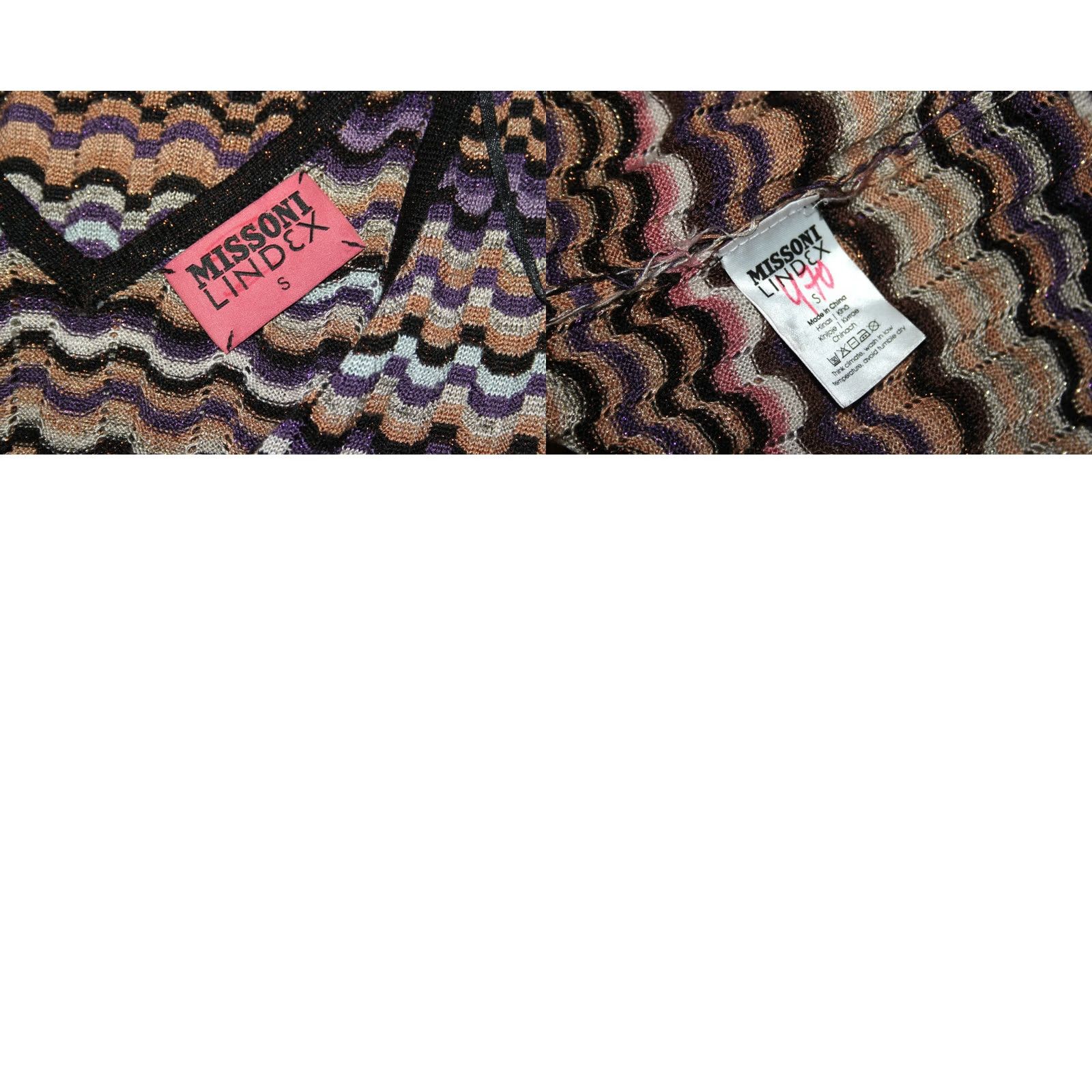 Missoni Missoni Lindex womens long dress S Multicoloured A-Line Dress Womens Womens S Missoni Dress Long 116 cm Size S / US 4 / IT 40 - 8 Thumbnail