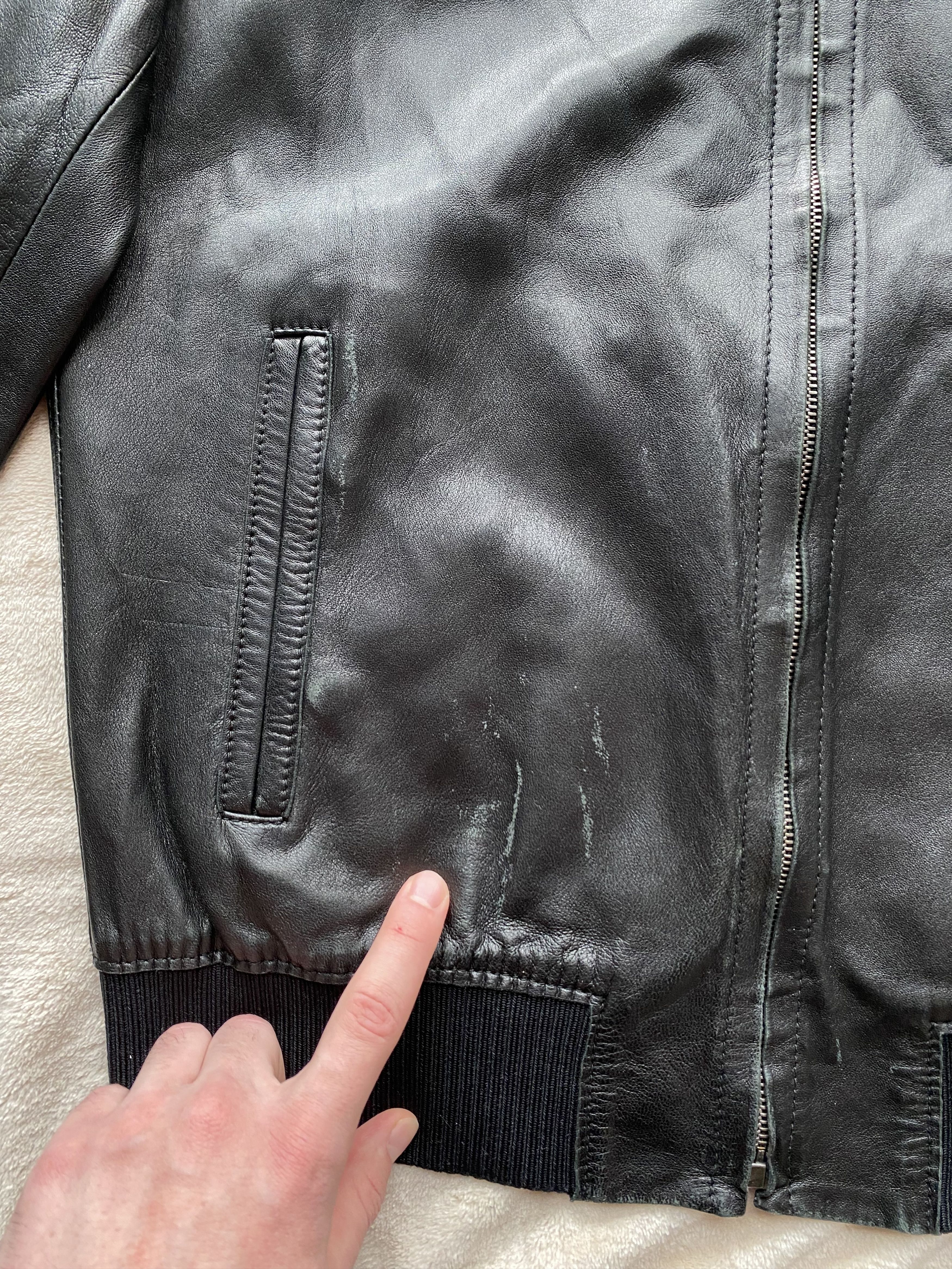 Dolce & Gabbana Dolce & Gabbana men's leather bomber jacket casual Size US M / EU 48-50 / 2 - 11 Thumbnail