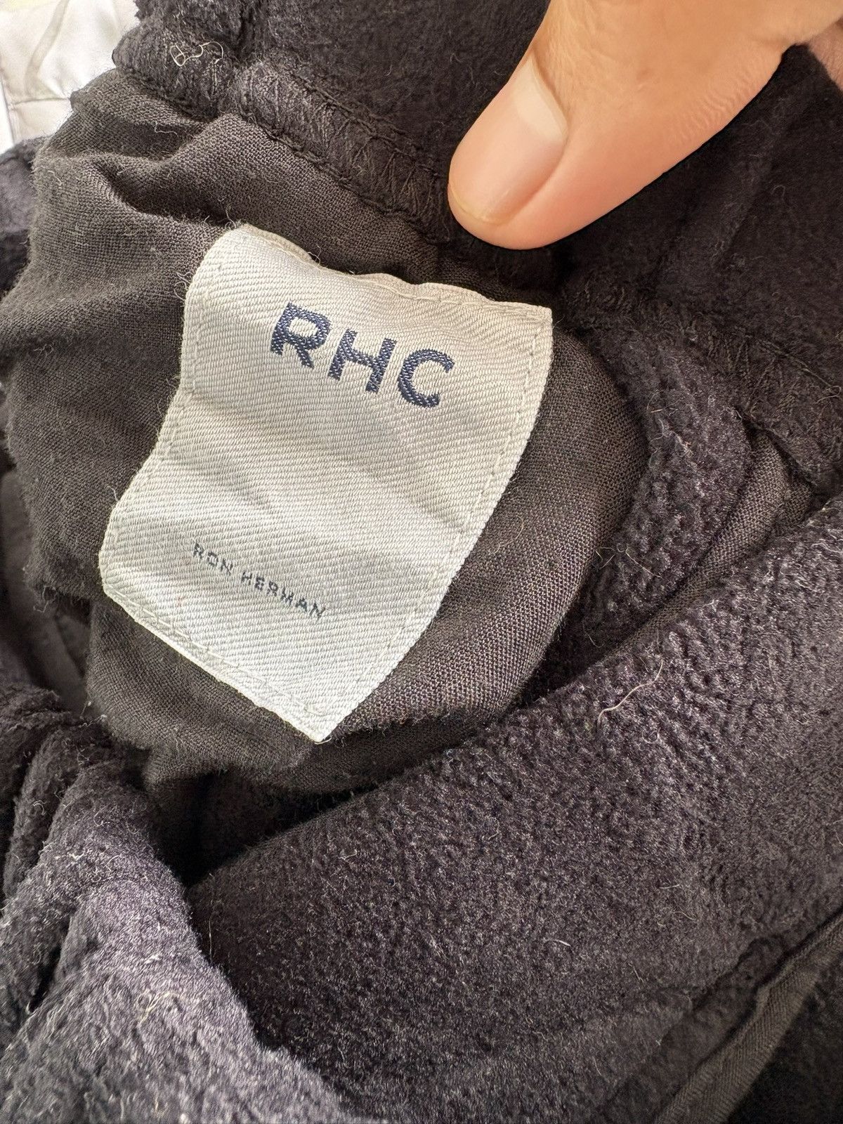 Gramicci Gramicci RHC Ron Herman Fleece Long Pants Black Size US 31 - 9 Thumbnail