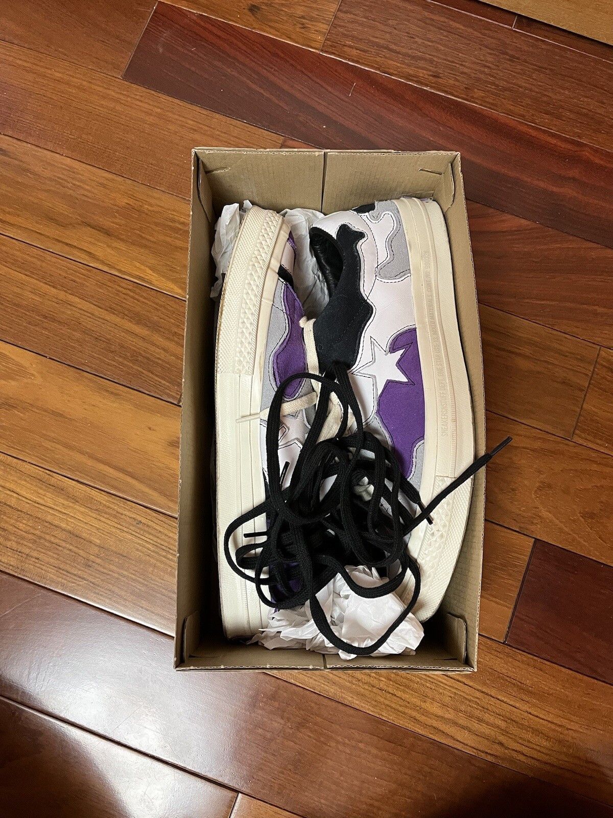 Converse Converse one star x SNS Sneakersnstuff Bape Camo Patchwork Size US 9.5 / EU 42-43 - 7 Thumbnail