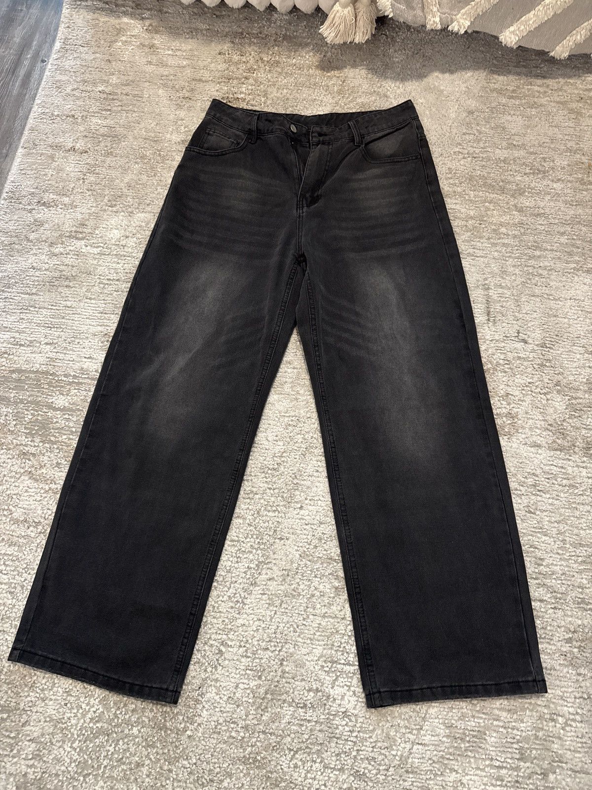 Other Baggy Washed Jeans Size US 32 / EU 48 - 1 Thumbnail