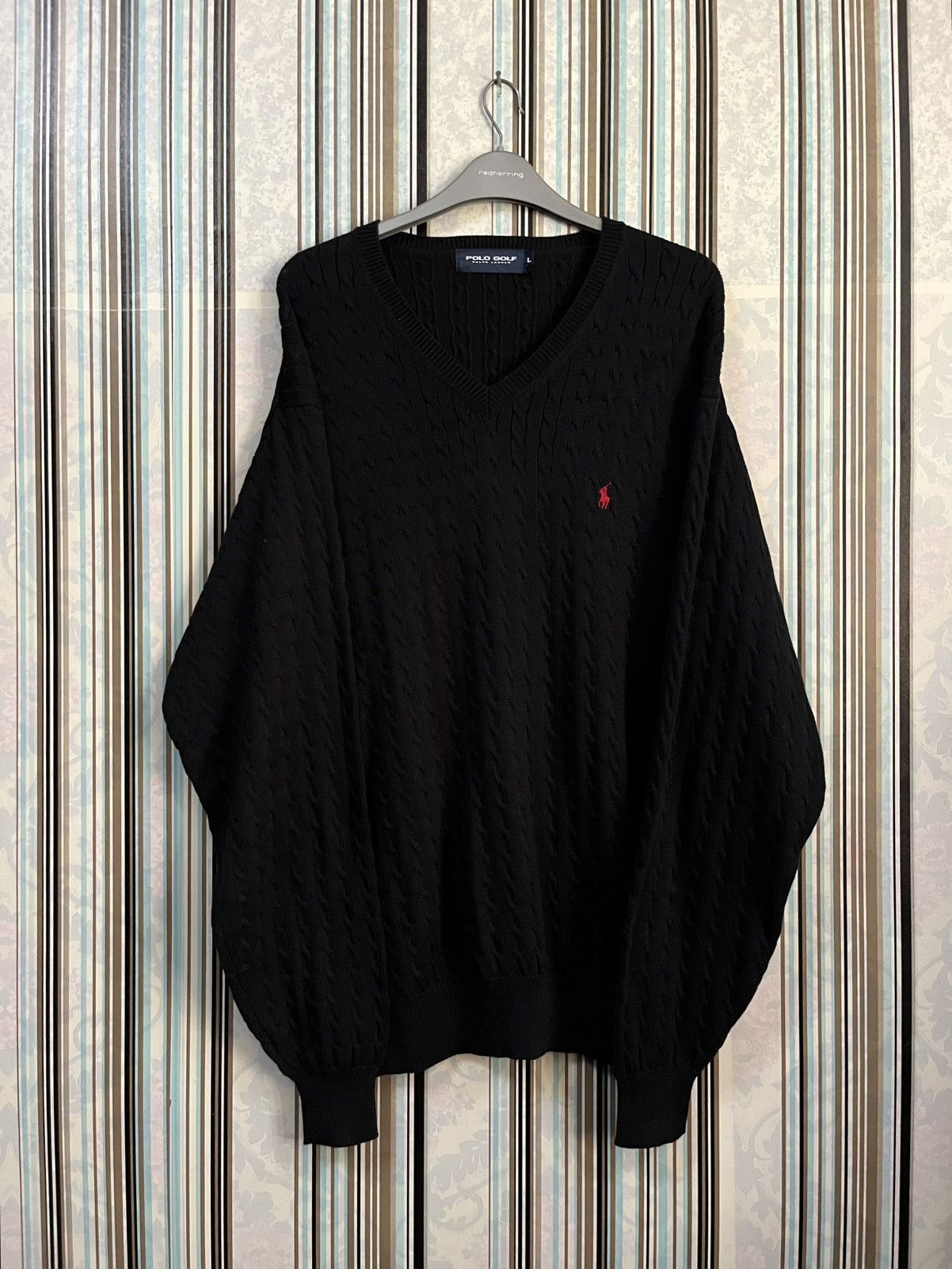 Polo Ralph Lauren 1990s POLO RL knitwear jumper #I2 Size US L / EU 52-54 / 3 - 1 Thumbnail