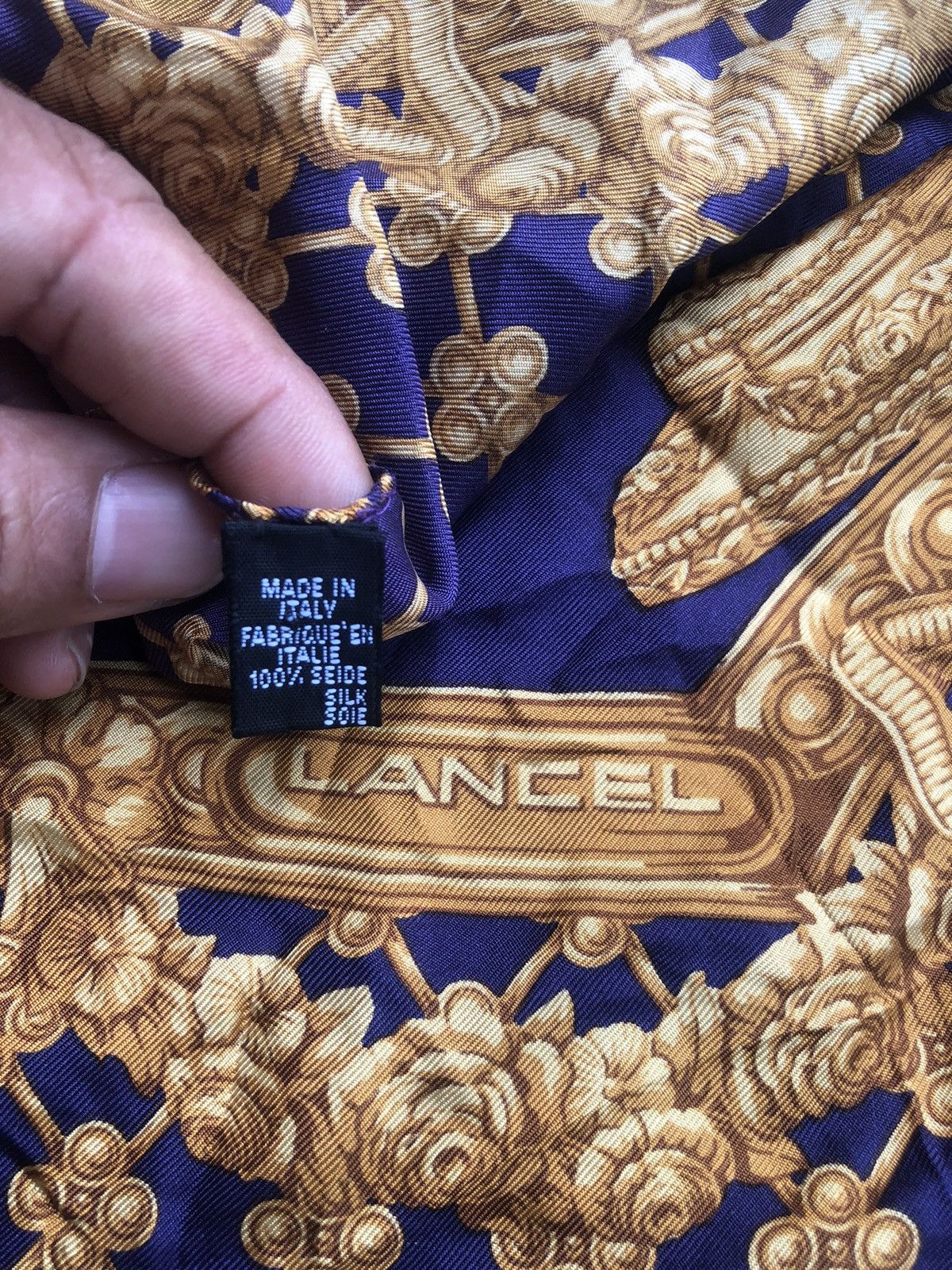 Lancel Lancel silk scarf Size ONE SIZE - 6 Thumbnail