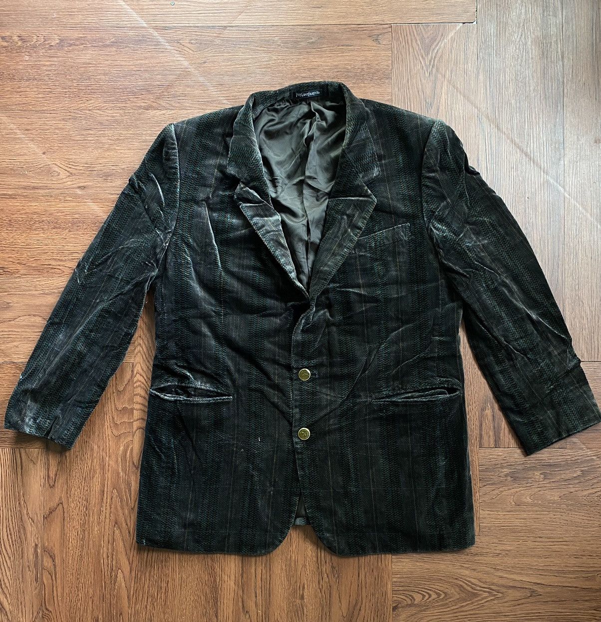 Vintage Ysl Blazer Size 40L - 1 Thumbnail