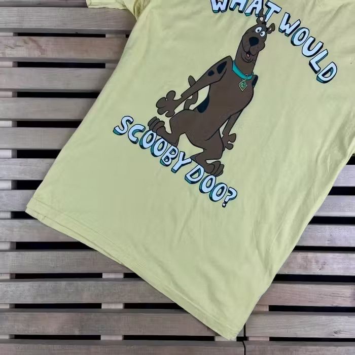 Cartoon Network × Vintage Mens Vintage T Shirt Scooby Doo What Would Size L Size US L / EU 52-54 / 3 - 3 Thumbnail