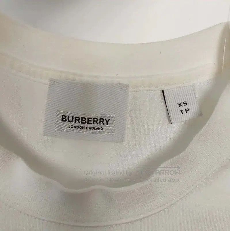 Burberry Burberry White Cotton Men's T. Size US XS / EU 42 / 0 - 3 Thumbnail