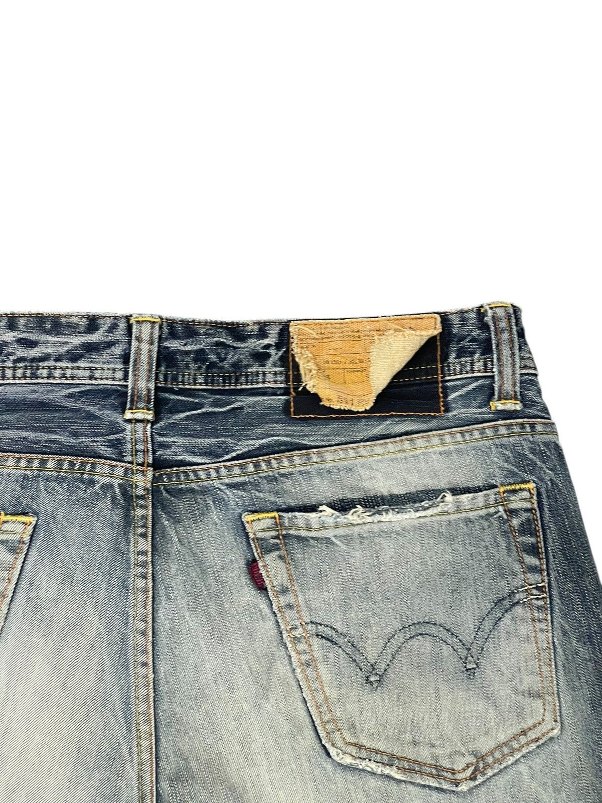 Edwin Flare Jeans Edwin Japan Faded Boot Cut Chrome hearts 2🟦8 Size US 35 - 17 Thumbnail