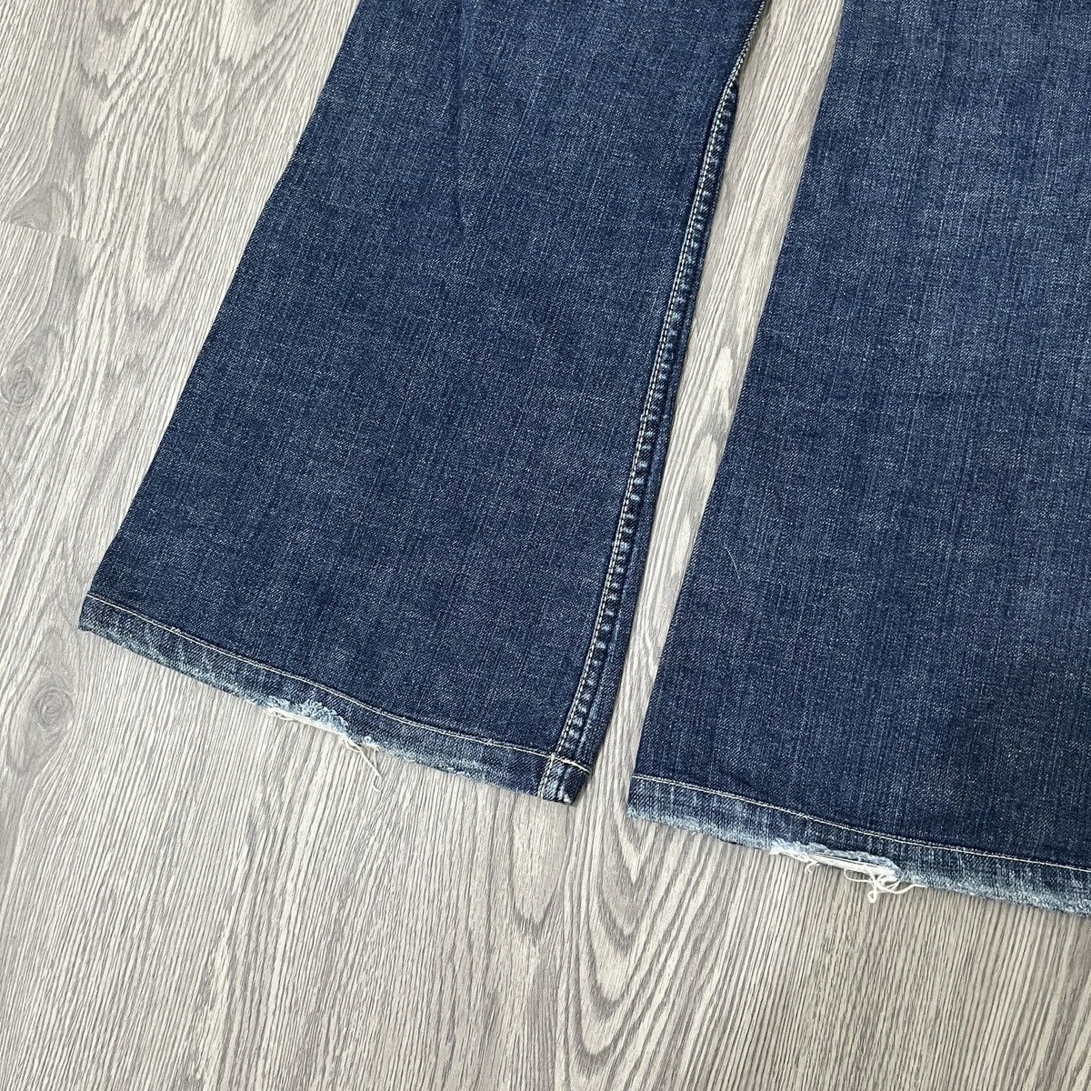 14th Addiction FUBU COLLECTION - Flared Jeans Corduroy Pocket Fatigue Size US 27 - 7 Thumbnail