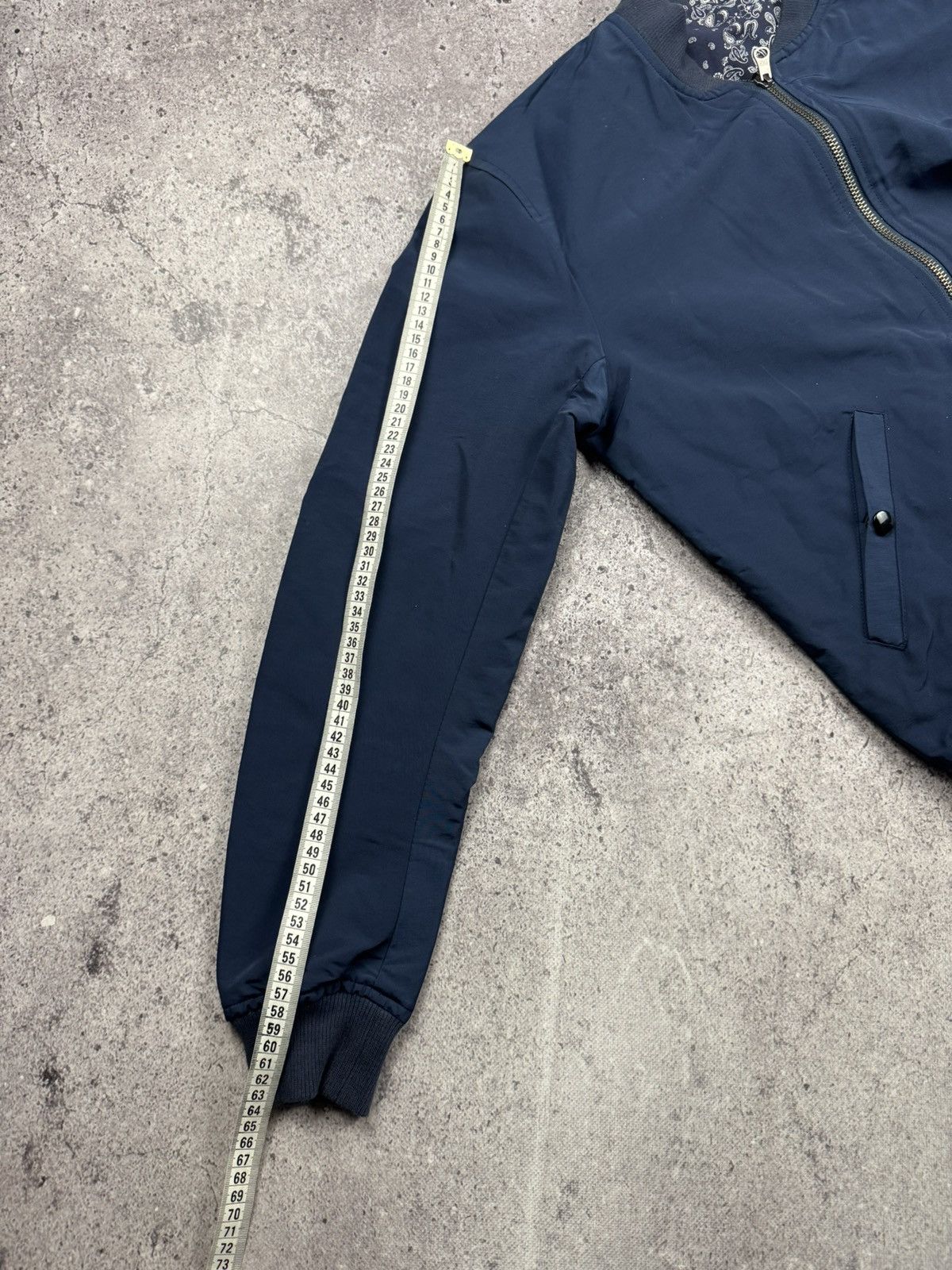 Japanese Brand Worn Out Age Reversible MA-1 Bomber – Bandana Side Size US M / EU 48-50 / 2 - 19 Thumbnail