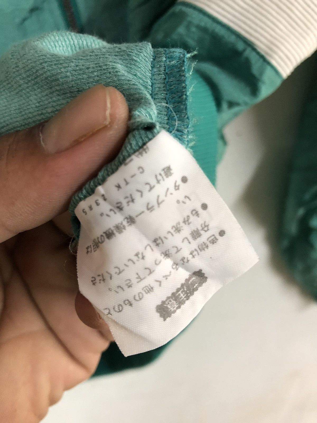 Japanese Brand × Kappa × Vintage Vintage 90’s Kappa Wind-Tex zipper Jacket Size US M / EU 48-50 / 2 - 10 Thumbnail