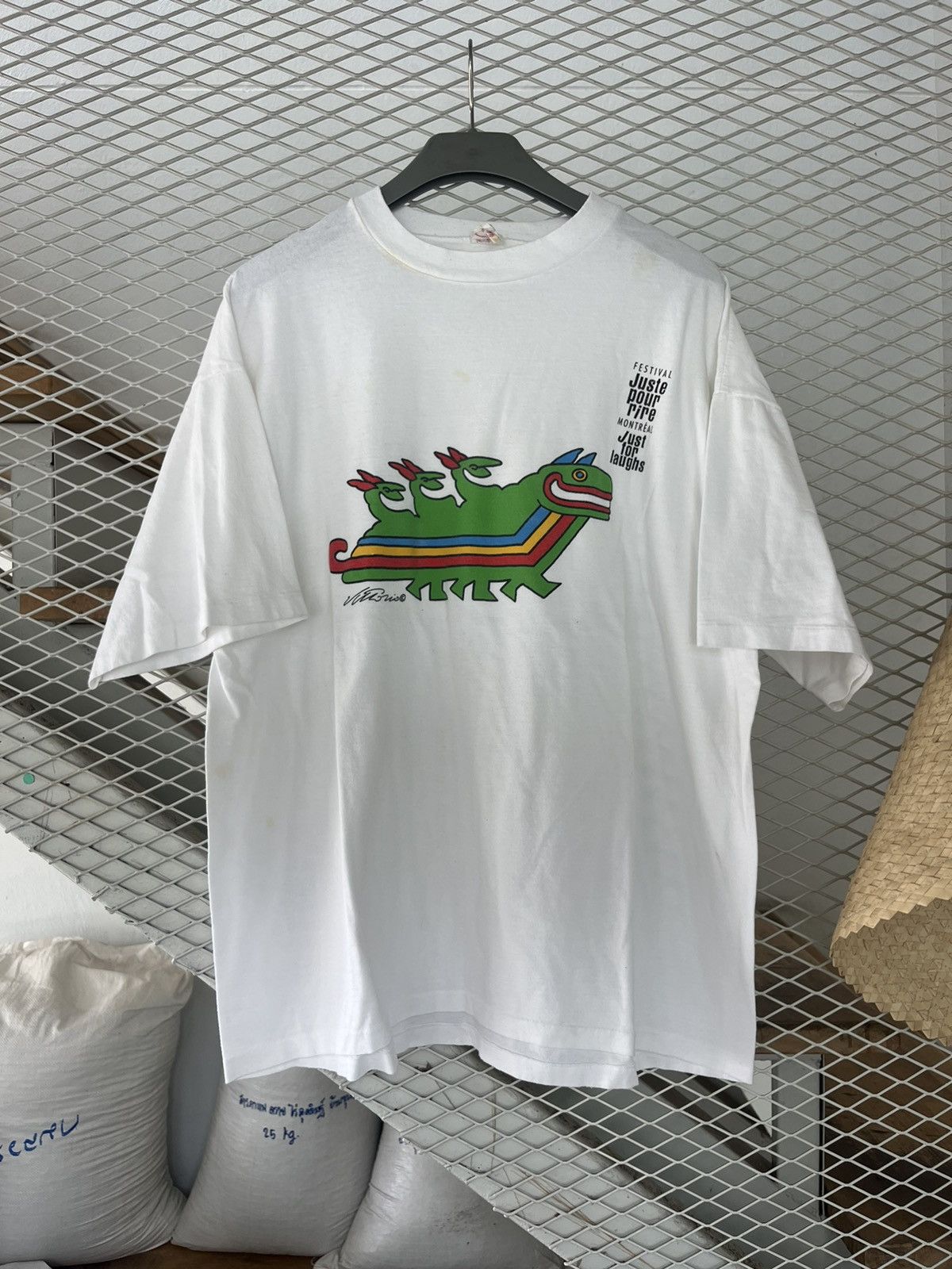 Vintage Vintage Vittorio Fiorucci Juste Pour tire Montreal 90’s Size US XL / EU 56 / 4 - 2 Thumbnail