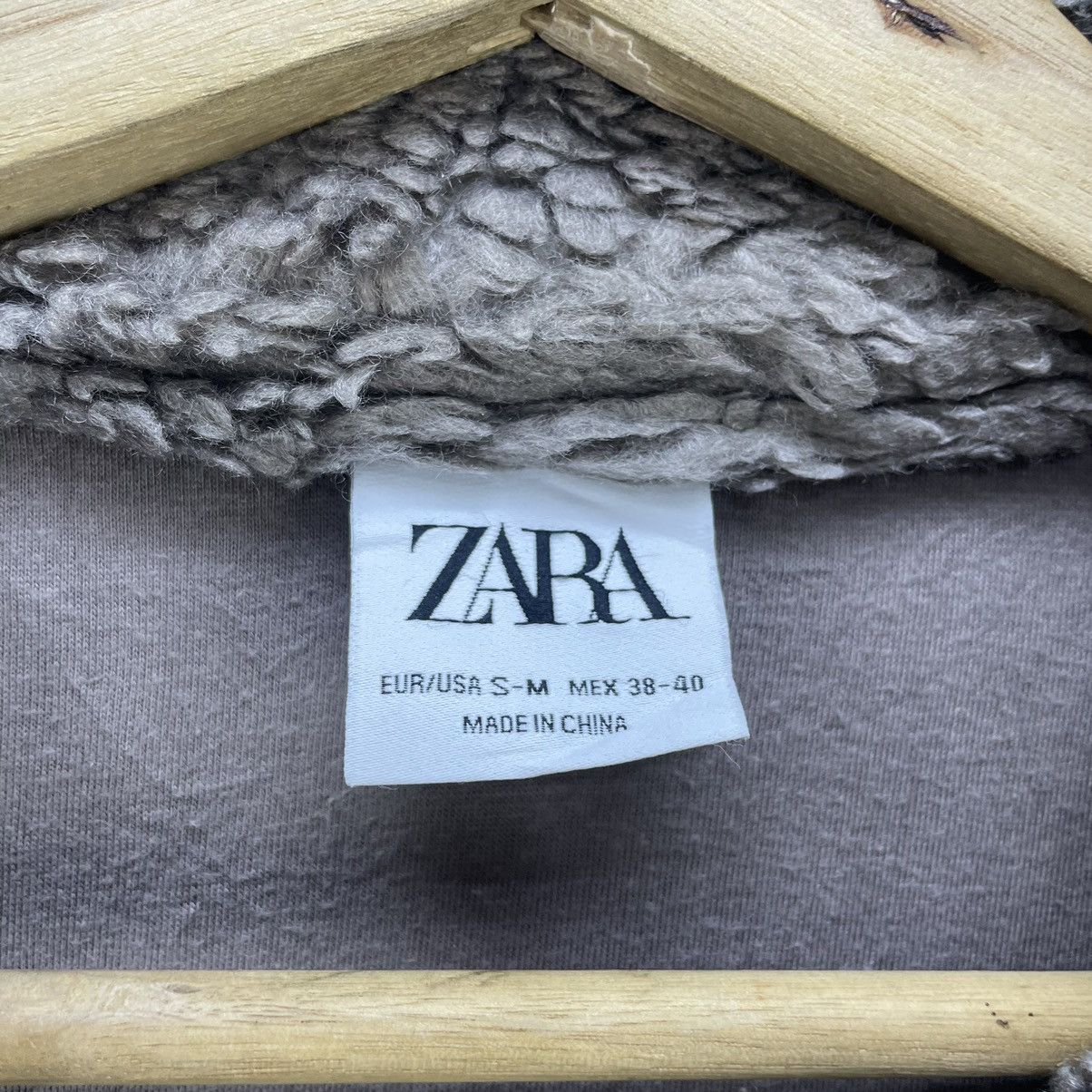 Zara Zara Deep Pile Half Zipper Jacket Size US M / EU 48-50 / 2 - 7 Thumbnail