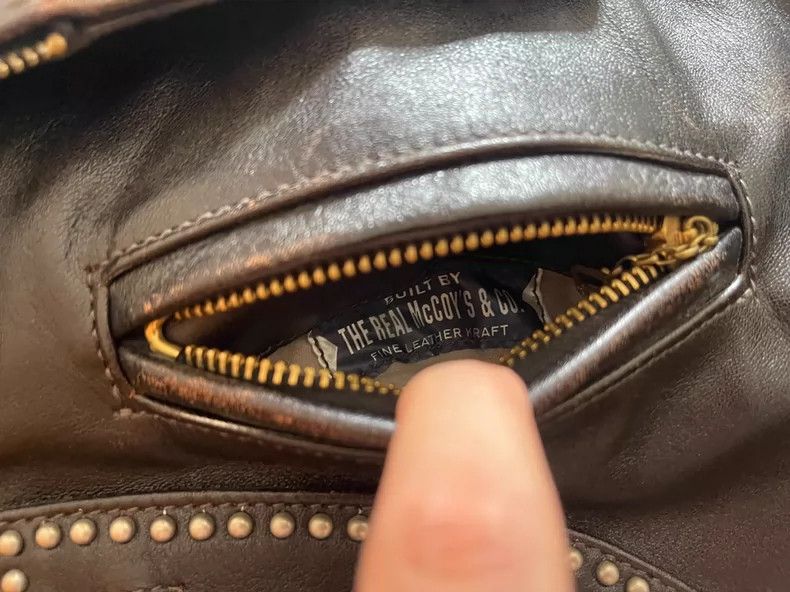 The Real McCoy's The Real McCoy J-24, J-82, J-31, Classic Horsehide Leather Size US S / EU 44-46 / 1 - 5 Thumbnail