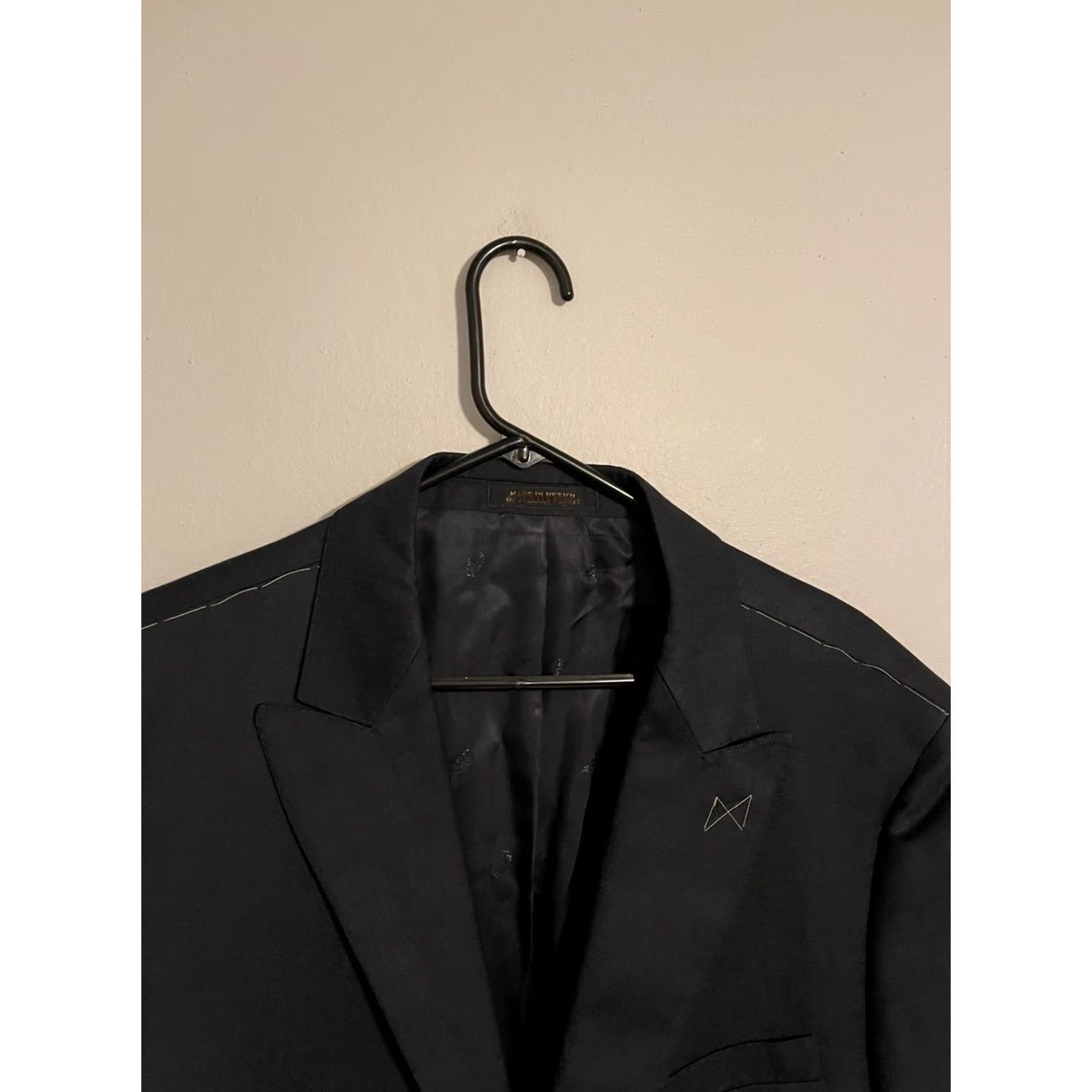 Jos. A. Bank Jos A Bank Reserve Tailored Fit Reda Navy Suit Coat Jacket Blazer Men's 48R New Size 48R - 2 Thumbnail