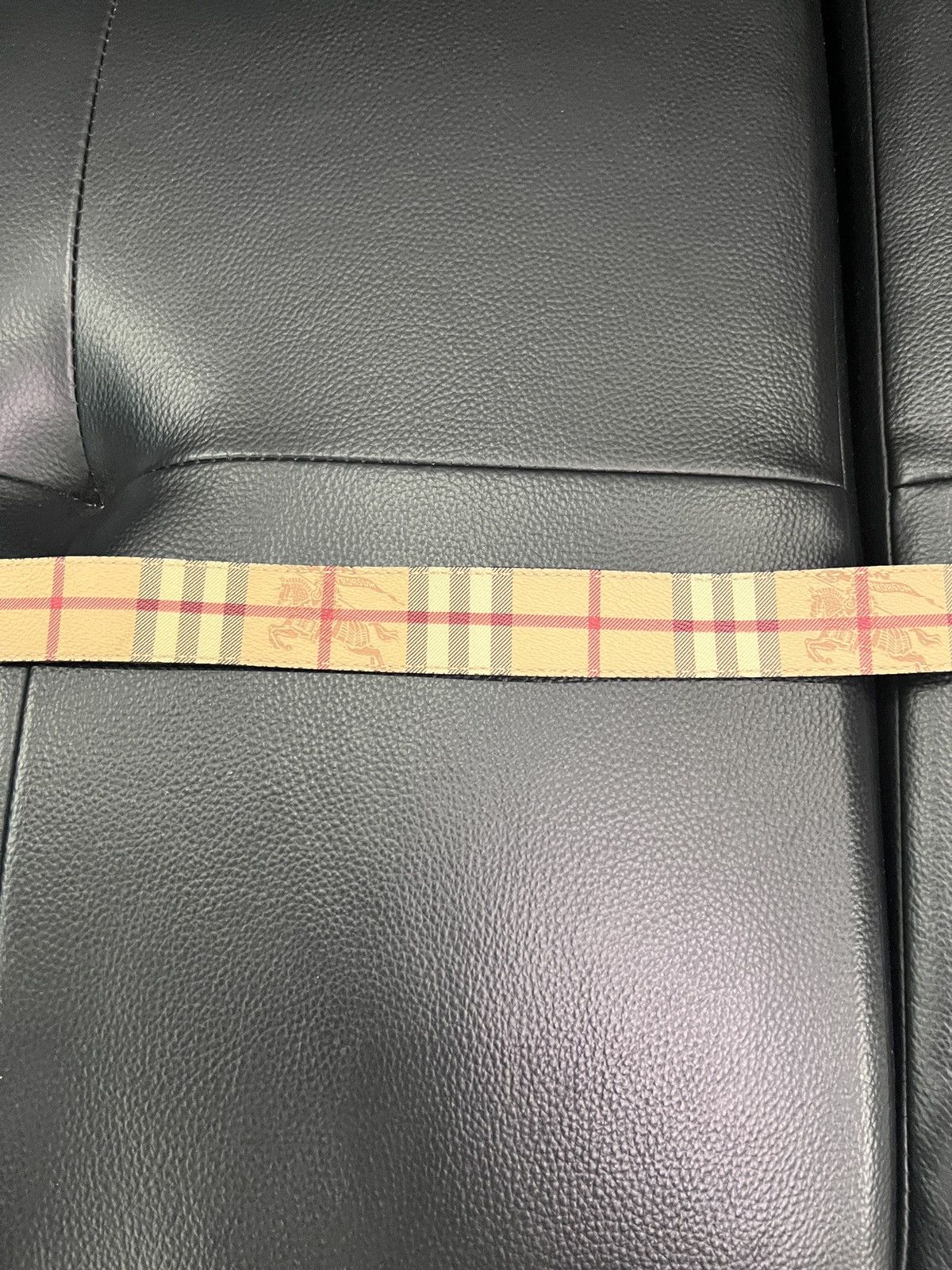 Burberry Burberry Equestrian Knight Check Belt Size ONE SIZE - 13 Thumbnail