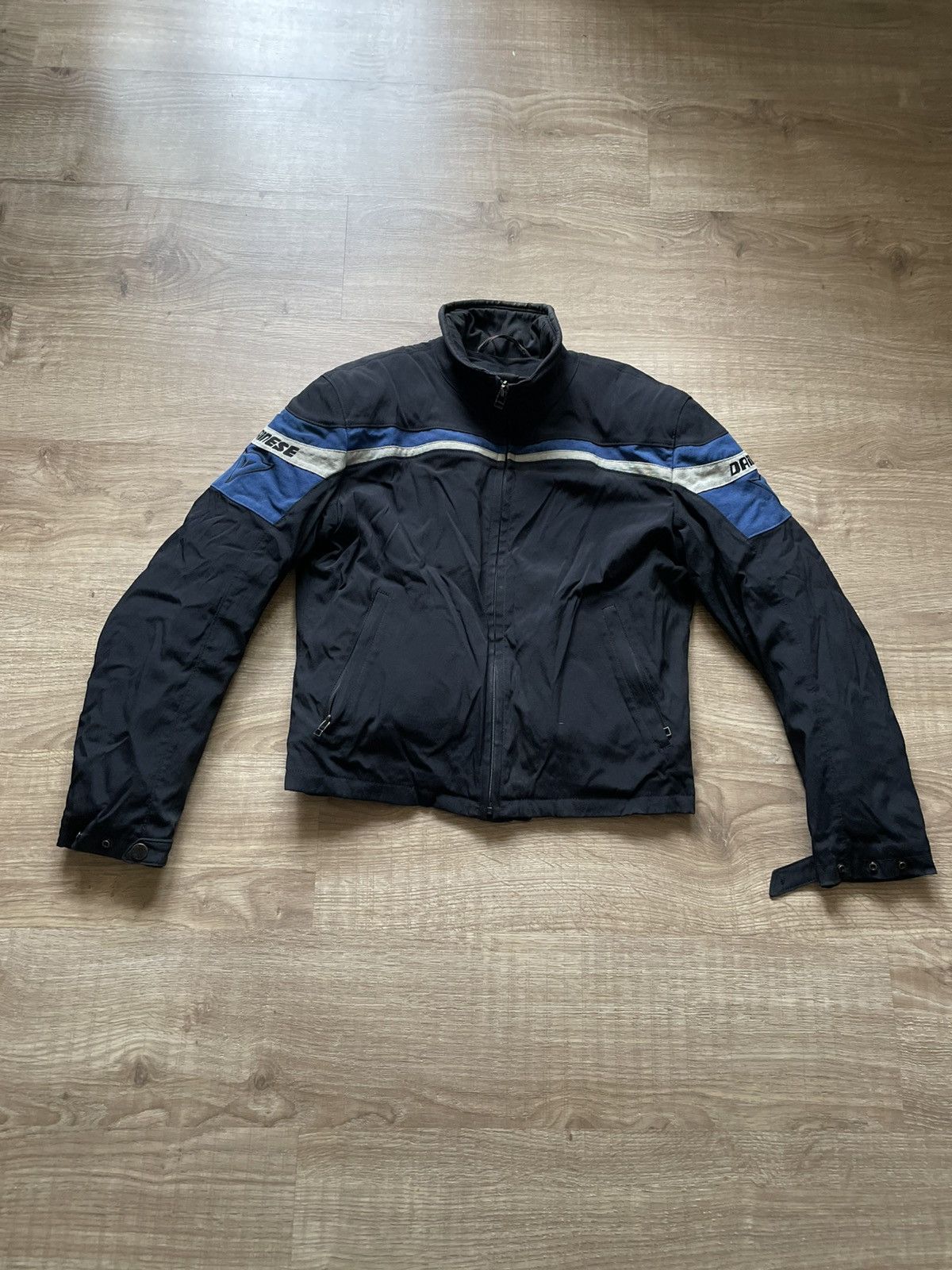 Dainese Vintage Dainese Textile Motorcycle Jacket Black Blue Size US M / EU 48-50 / 2 - 2 Thumbnail