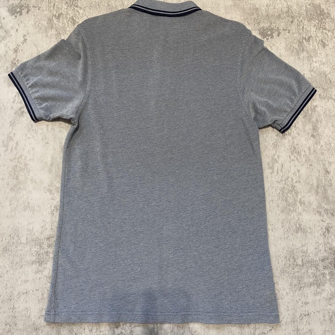 Fred Perry Grey Fred Perry polo shirt with embroidered logo Size US S / EU 44-46 / 1 - 3 Thumbnail