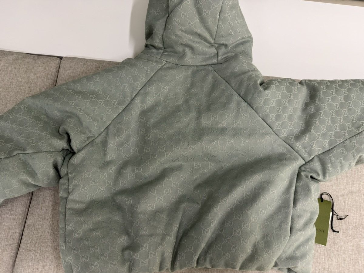 Gucci Gucci GG Canvas Hooded Jacket Mint Green Size US S / EU 44-46 / 1 - 6 Thumbnail