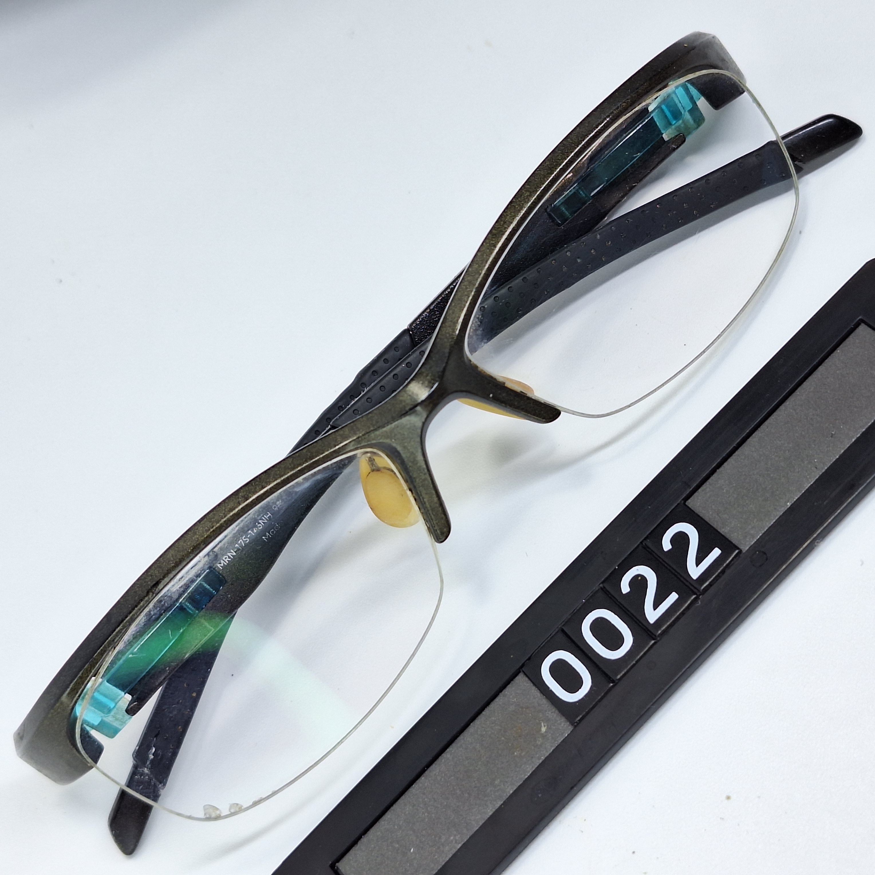 JINS JINS Airframe MRN-17S-146 Semi-Rimless Lightweight Eyeglass Size ONE SIZE - 1 Thumbnail