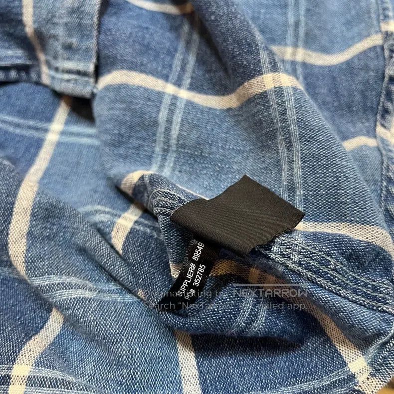 RRL Ralph Lauren RRL Ralph Lauren Old-Style Washed Work Shirt Size US S / EU 44-46 / 1 - 6 Thumbnail