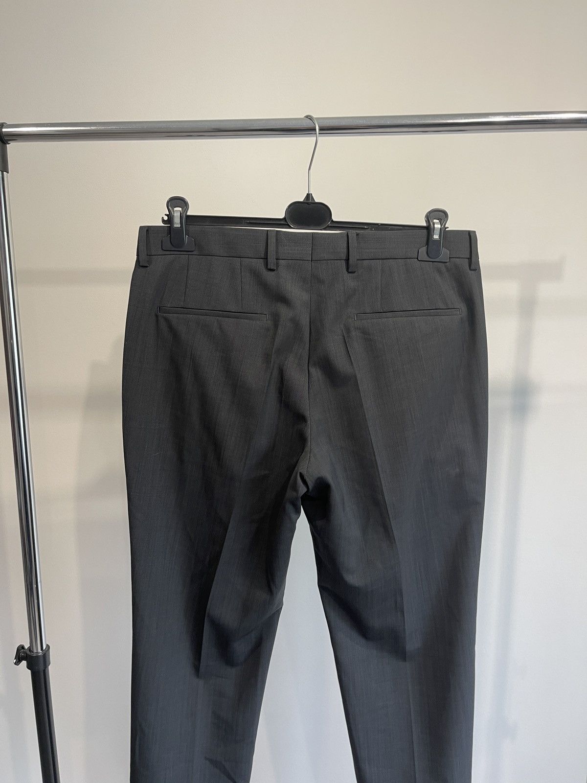 Hugo Boss Hugo boss classic trousers grey mens Size 38R - 3 Thumbnail