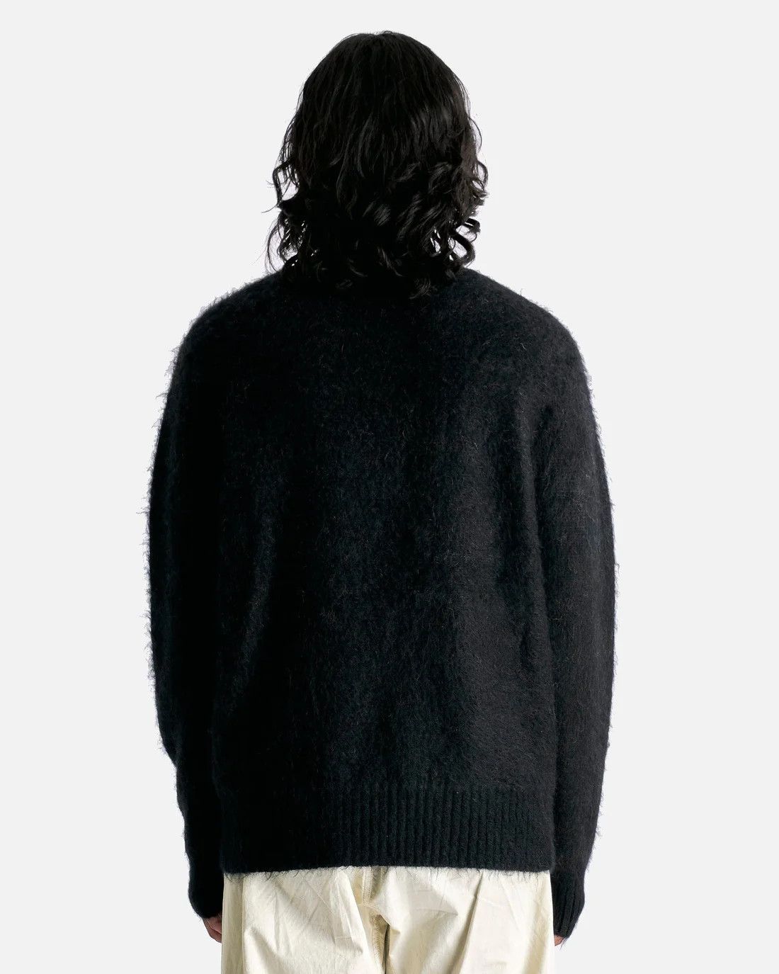 Casablanca o1mle0326 Rainbow Mushroom Mohair Jumper Sweater in Black Size US XL / EU 56 / 4 - 3 Thumbnail