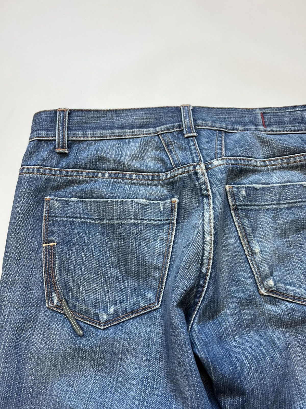 Marithe + Francois Girbaud Marithe Francois Girbaud Blue Denim Pants Jeans Size 28" / US 6 / IT 42 - 10 Thumbnail