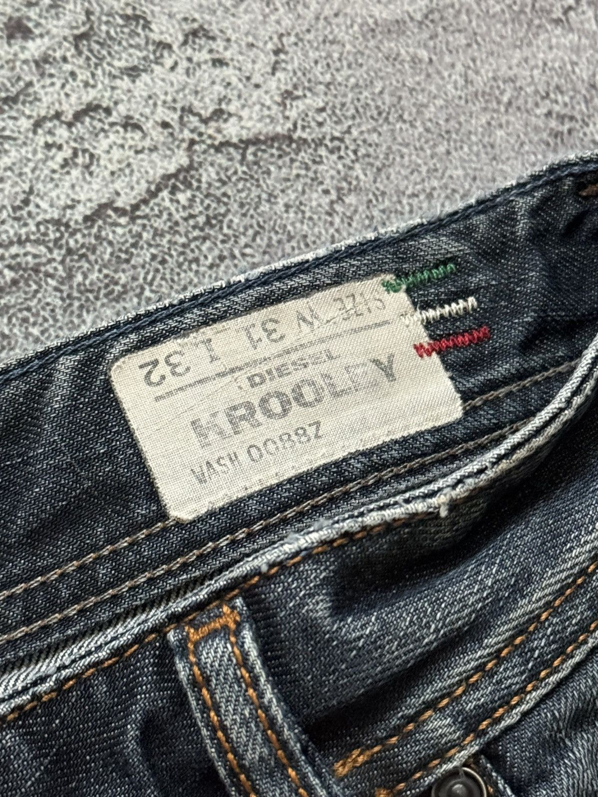 Diesel × Diesel Black Gold × Vintage Diesel 31/32 krooley wash 0088z denim pant trouser Jean chin Size US 31 - 15 Thumbnail