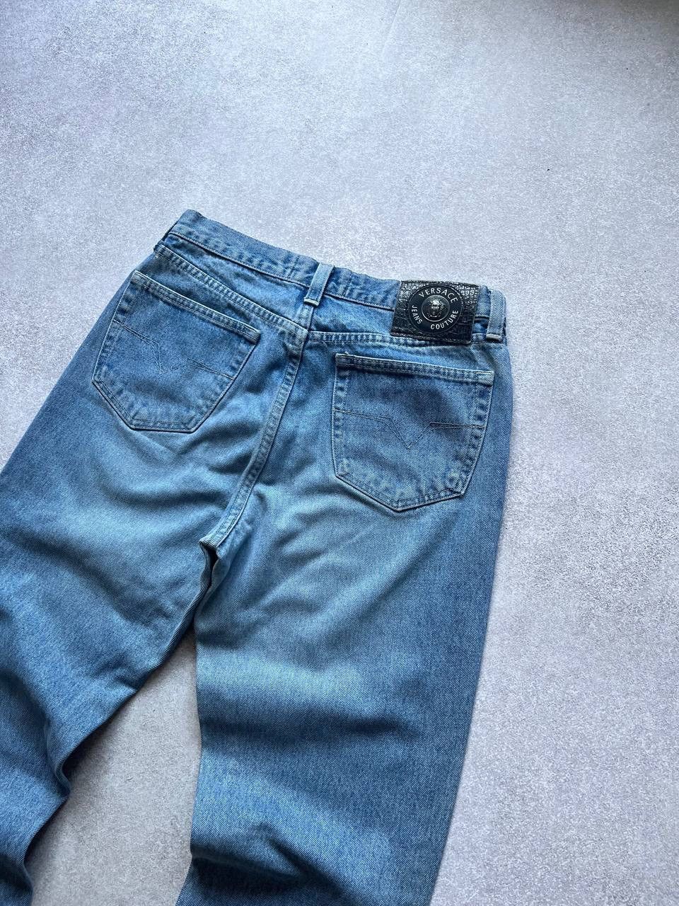 Versace × Vintage Vintage Versace Baggy Jeans Y2K Pants 30 Size US 30 / EU 46 - 3 Thumbnail